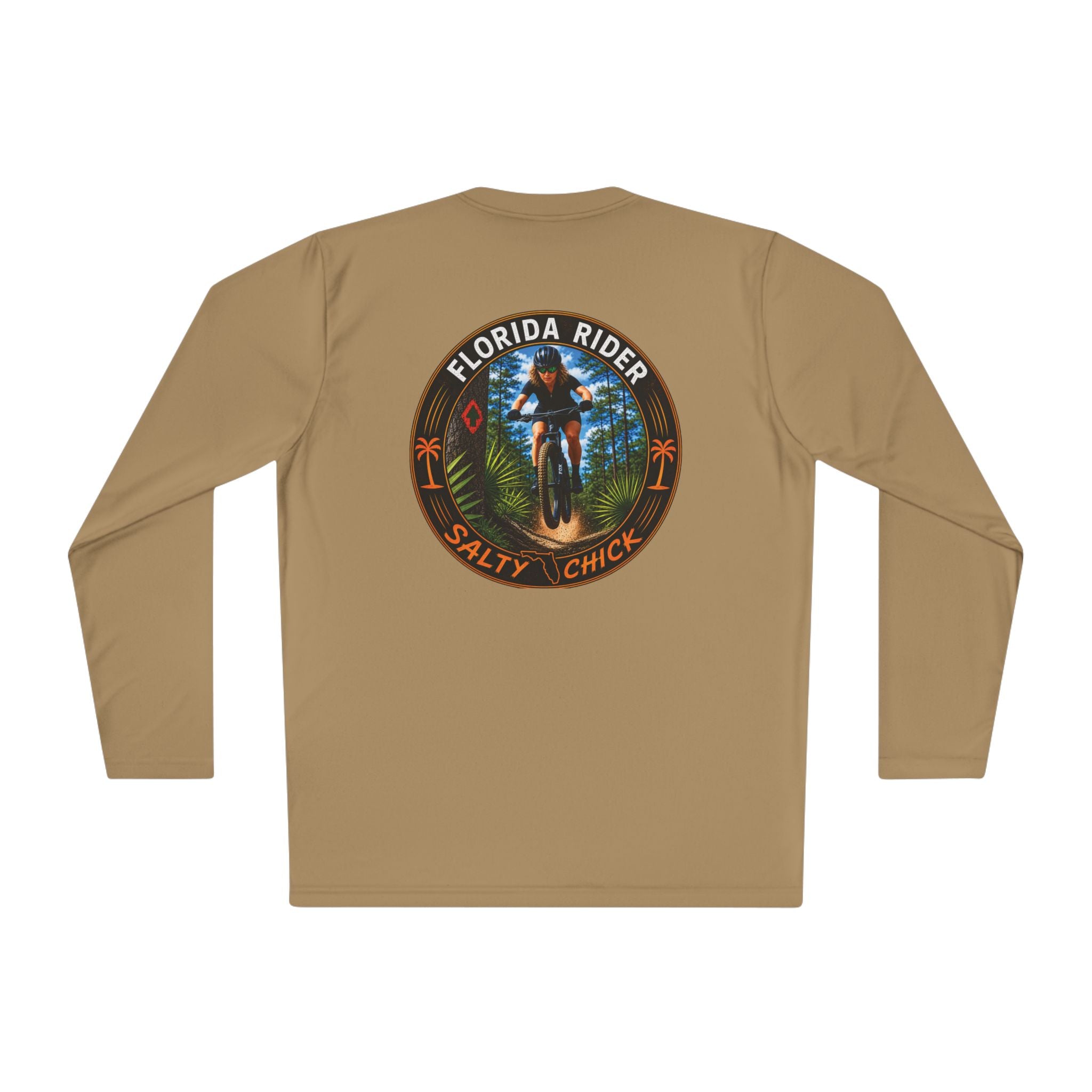 Salty Chick Dirt & Grit Long Sleeve Performance Tee – Mountain Biking & Trails