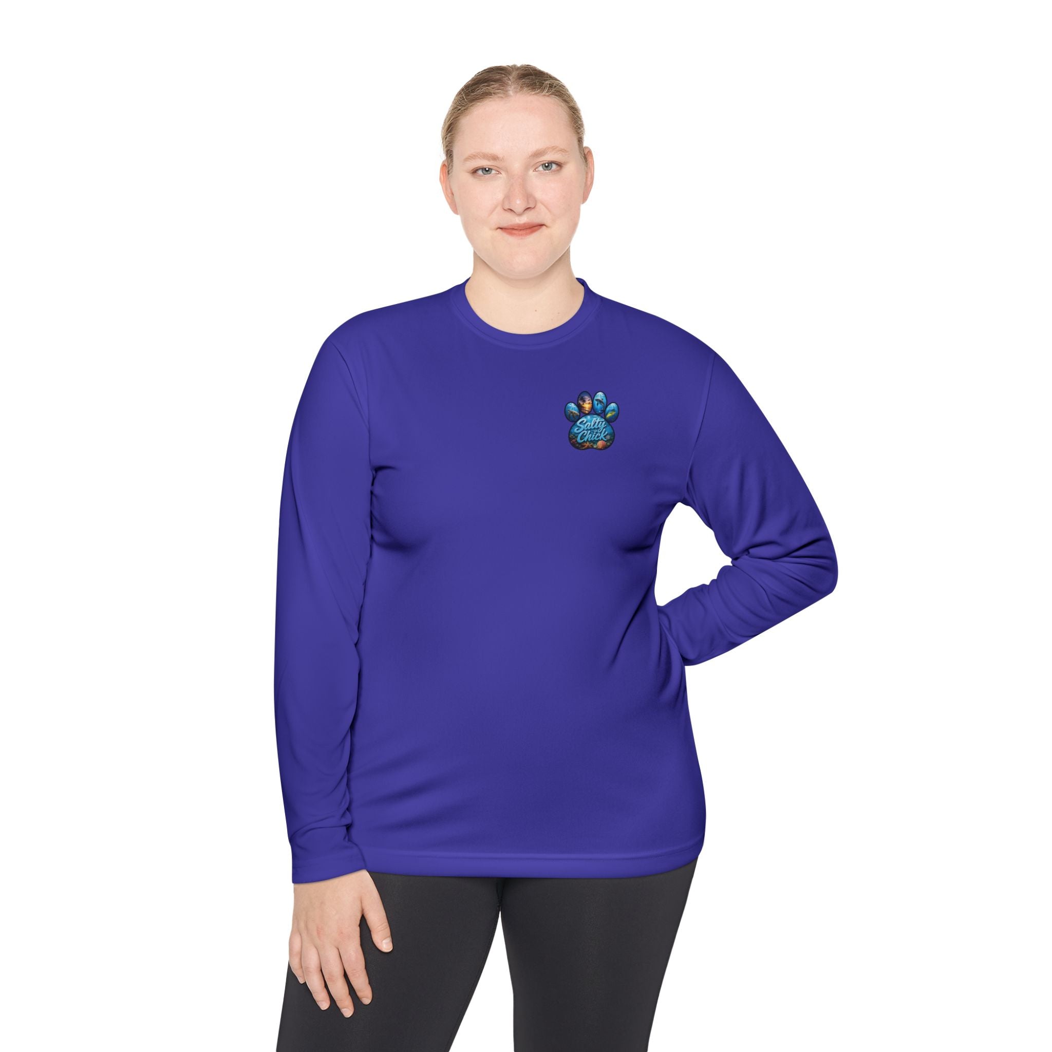 Salty Chick Paw Me to the Ocean Long Sleeve Performance Tee – Coastal Life