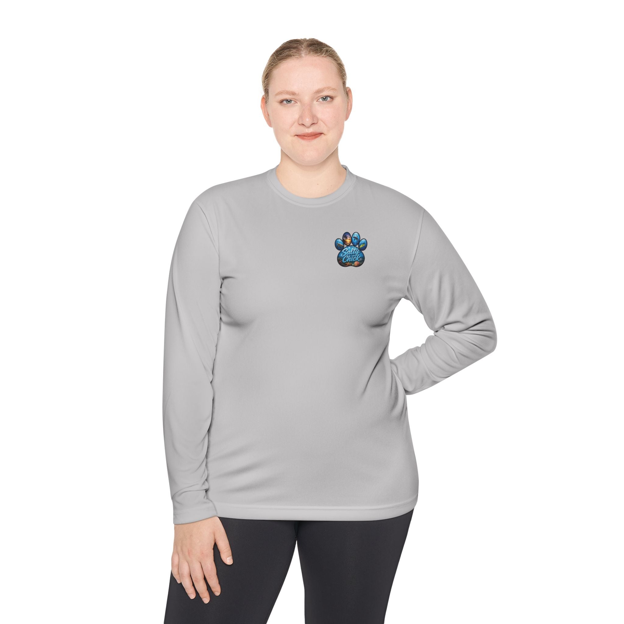 Salty Chick Paw Me to the Ocean Long Sleeve Performance Tee – Coastal Life