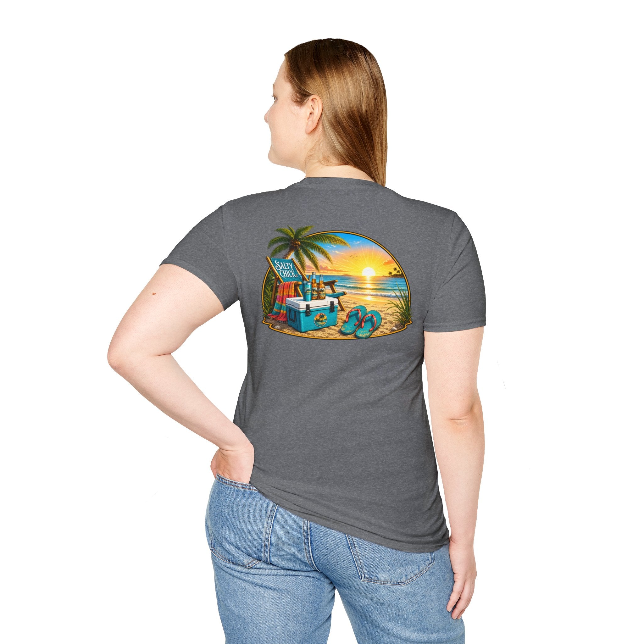 Salty Chick Shore Thing Cotton Tee – Coastal Life