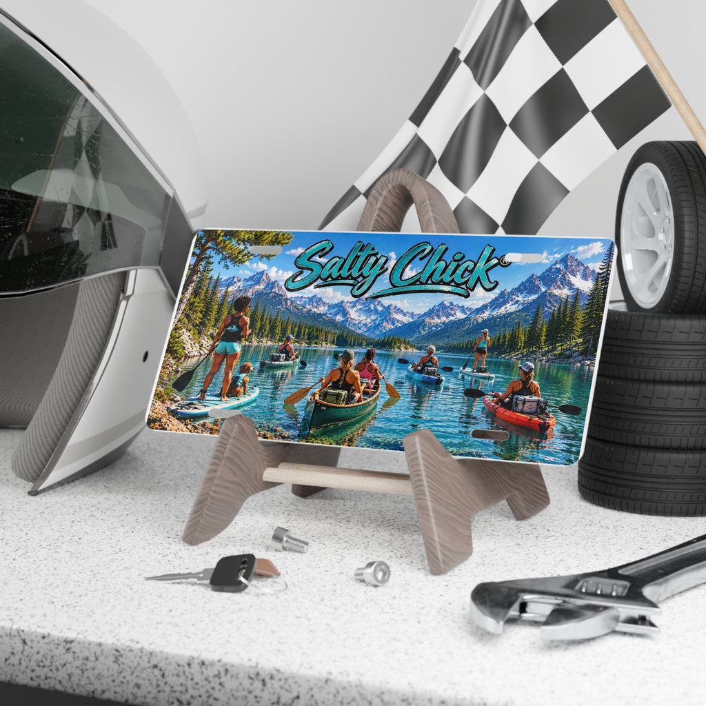Paddle, canoe, kayak Vanity Plate