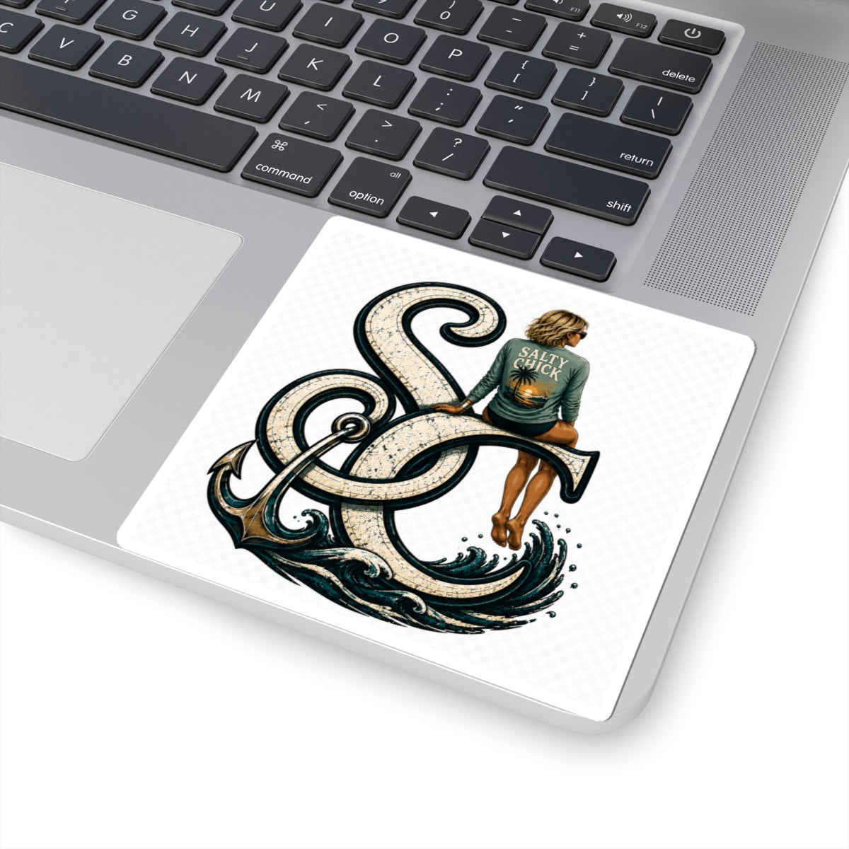 Salty Chick Blonde Kiss-Cut Vinyl Sticker