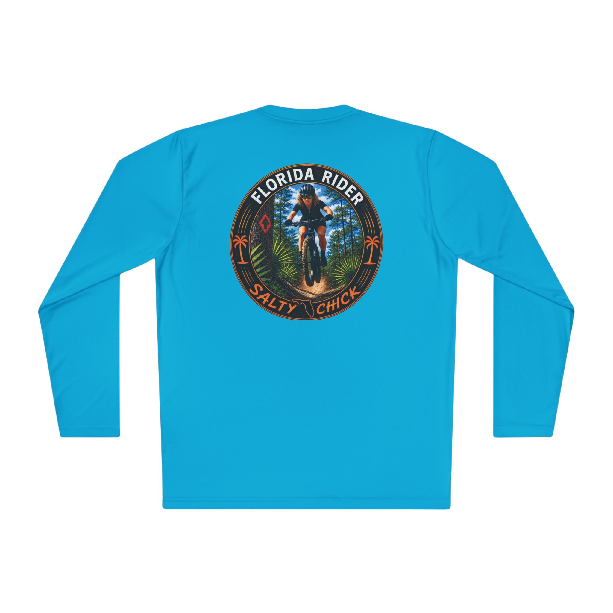 Salty Chick Ridge Runner Long Sleeve Performance Tee – Mountain Biking & Trails