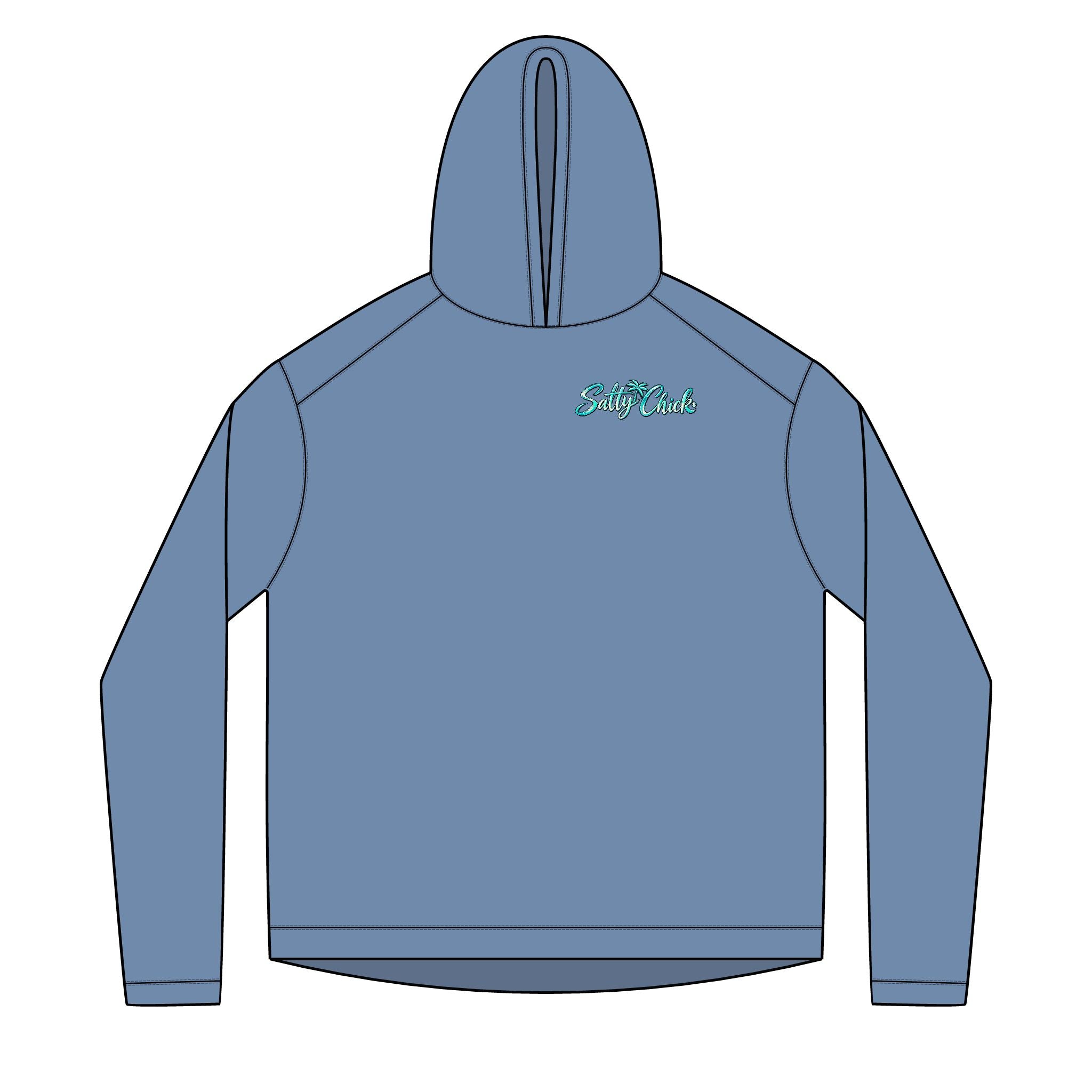 Solar Hoodie- Fishing logo