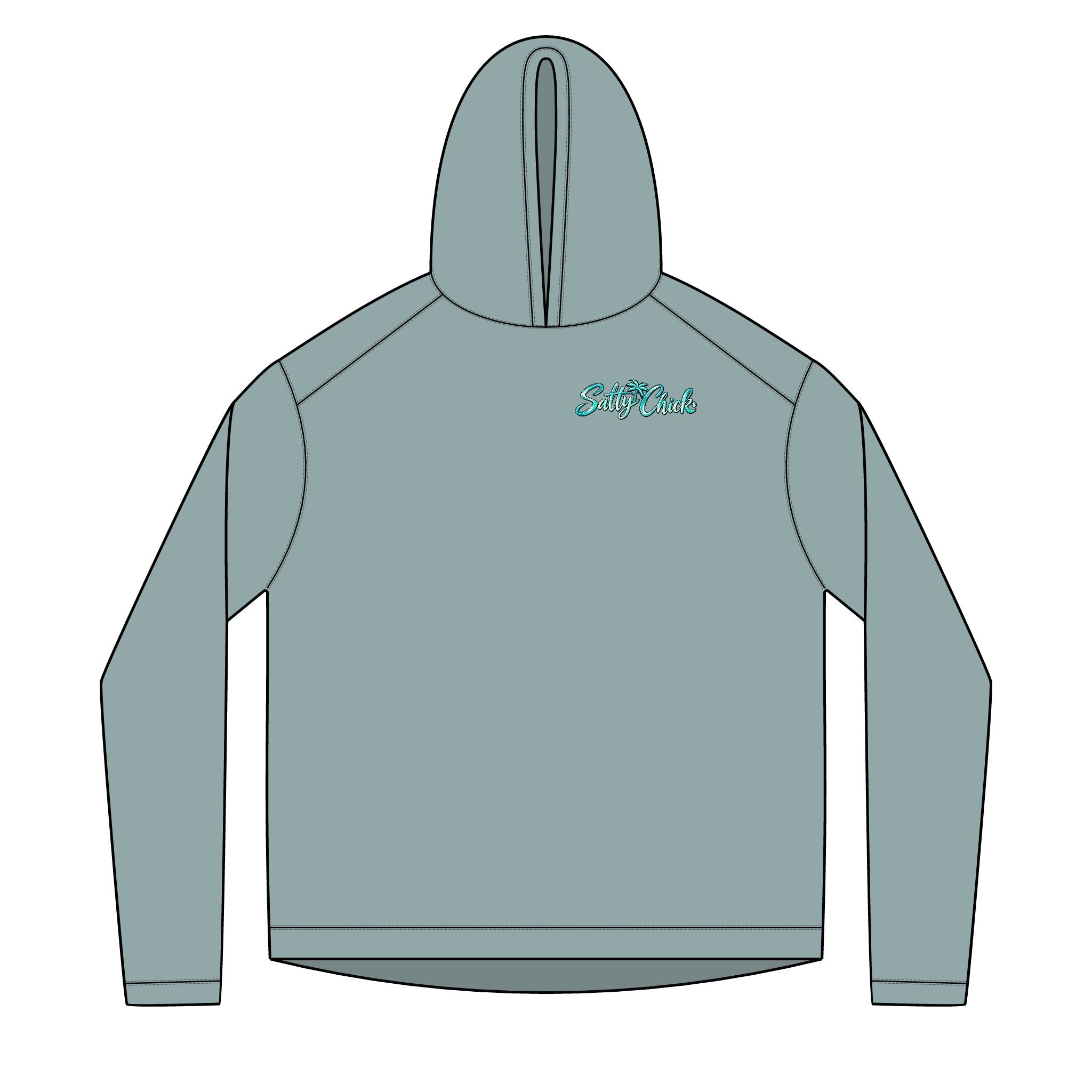 Solar Hoodie- Fishing logo