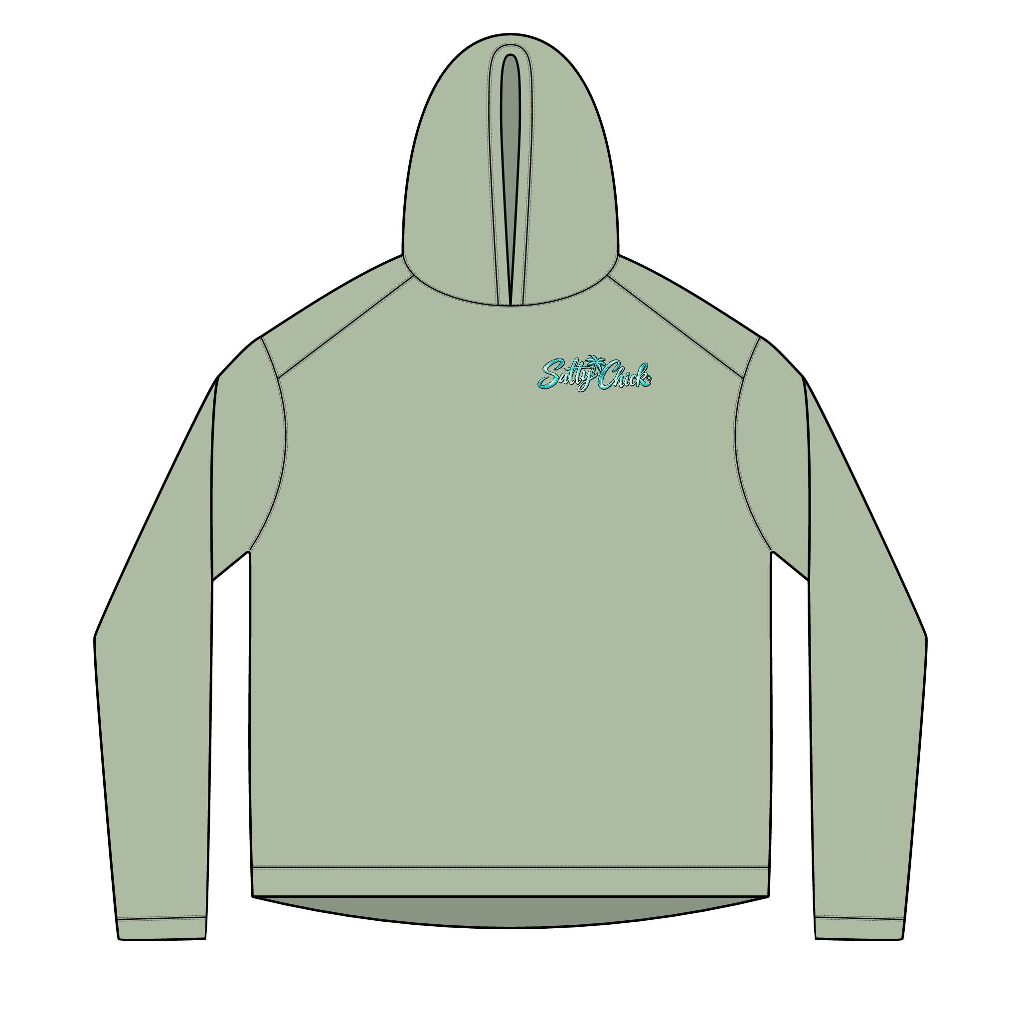 Solar Hoodie- Fishing logo