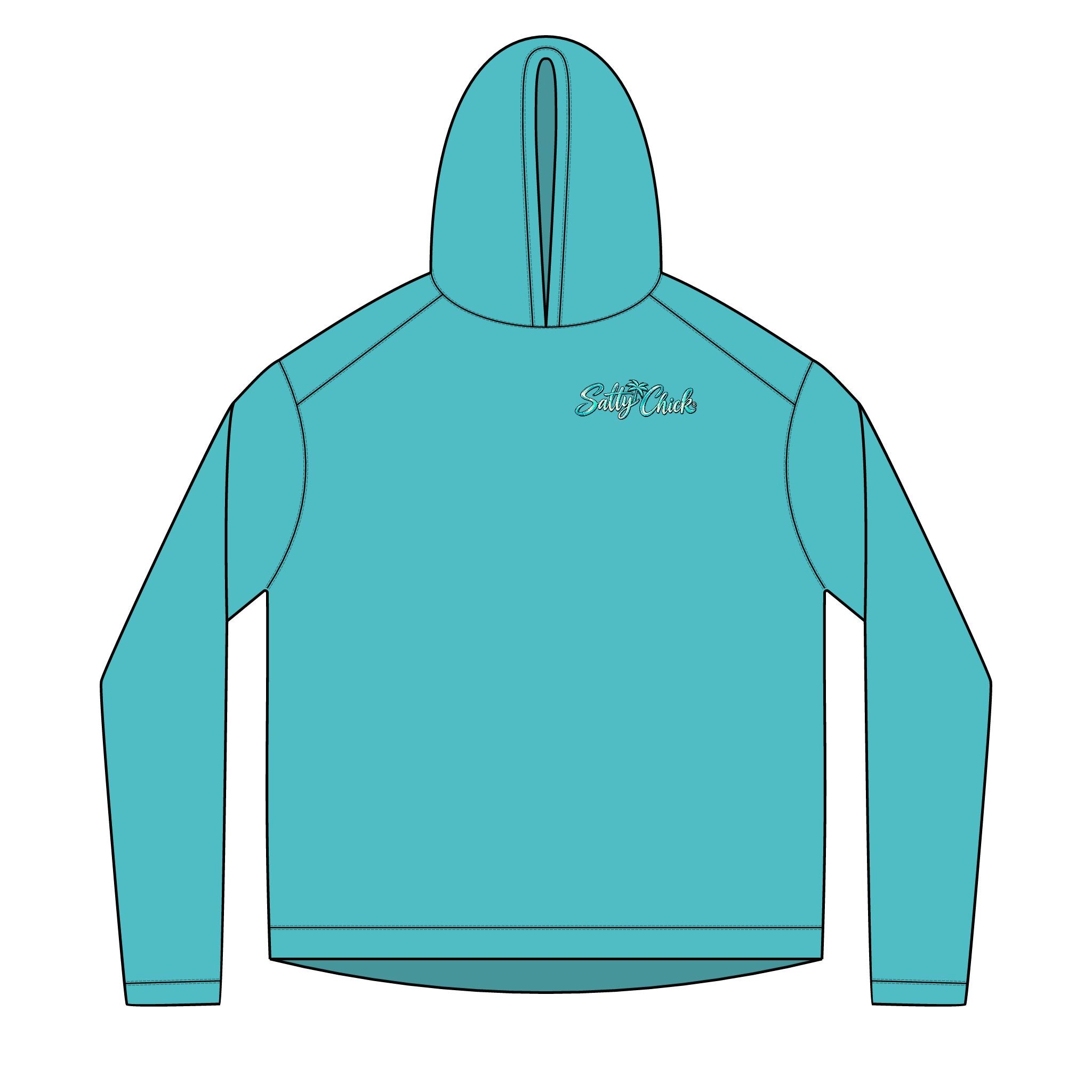 Solar Hoodie- Fishing logo