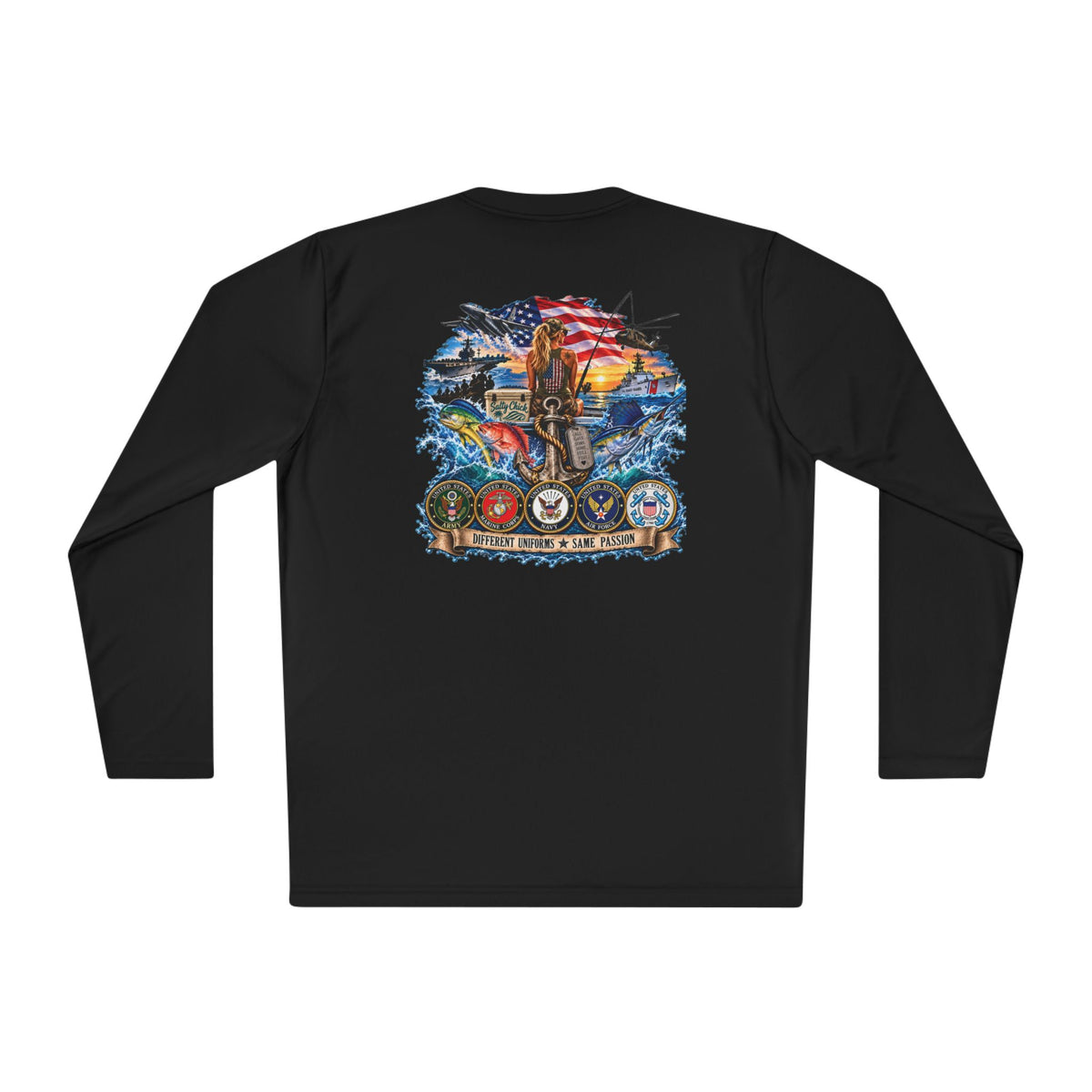 Military Services Performance Wicking Long Sleeve