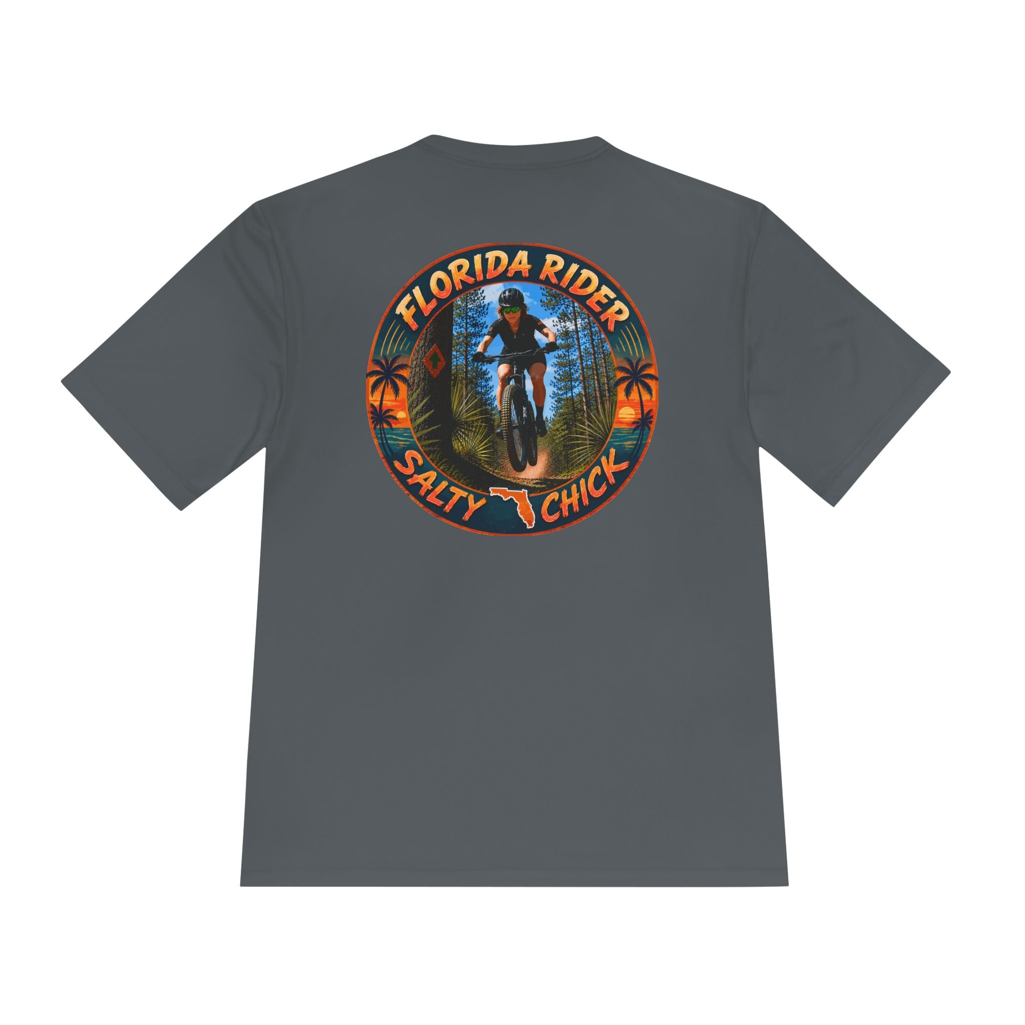 Salty Chick Shred Ready Performance Tee – Mountain Biking & Trails