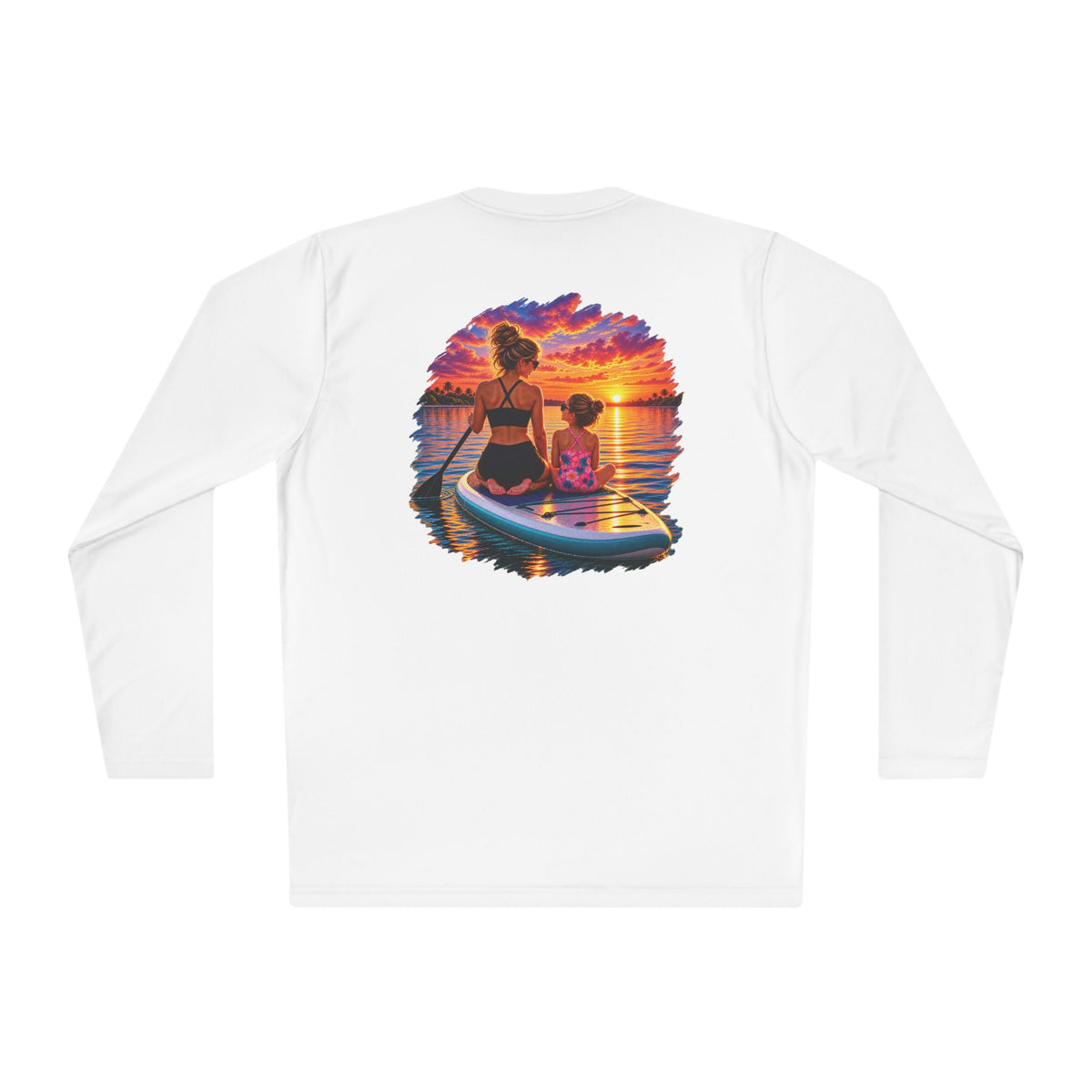Mother/Daughter paddleboarding Moisture Wicking Long Sleeve