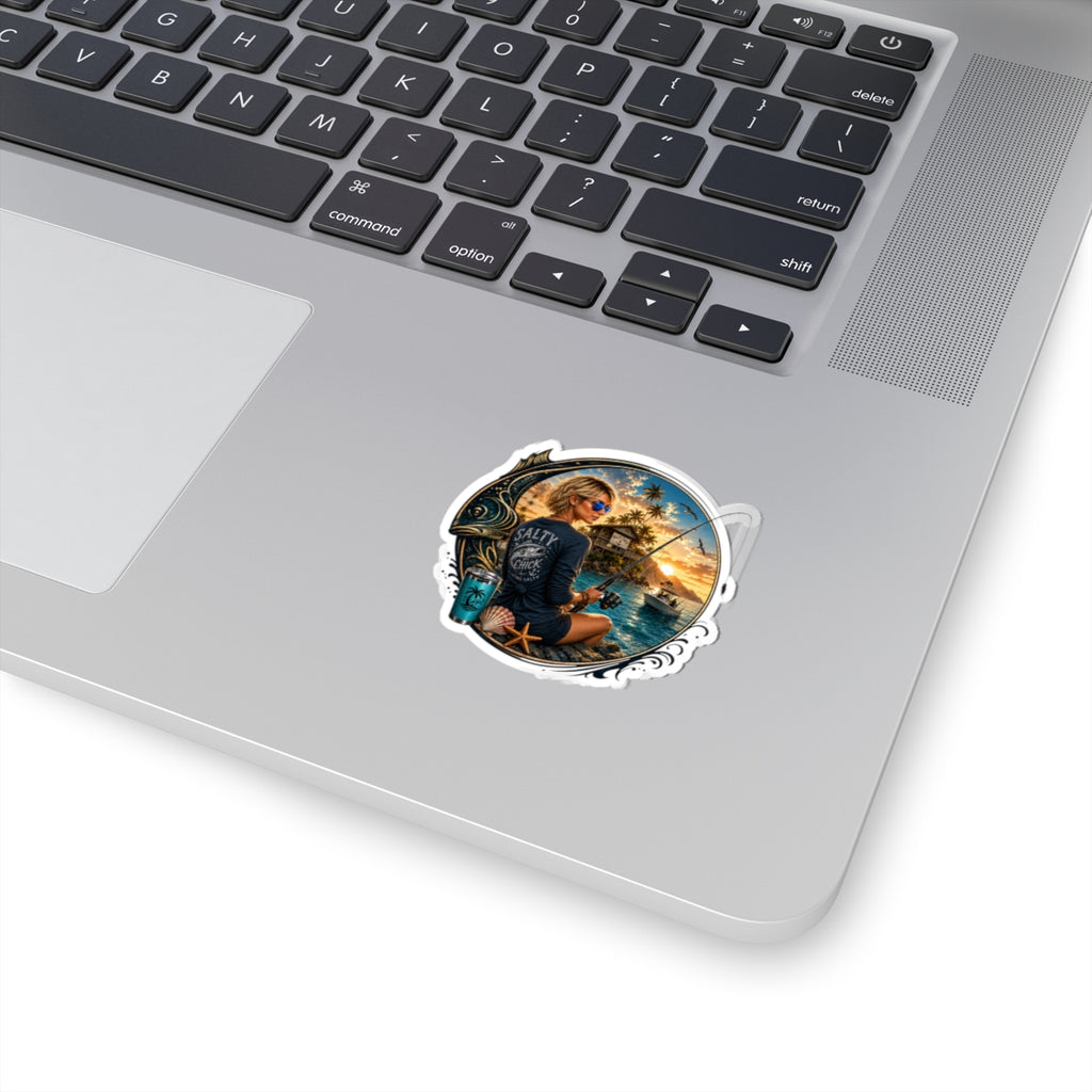 Salty Chick Fishing Kiss-Cut Vinyl Sticker Vol. 4