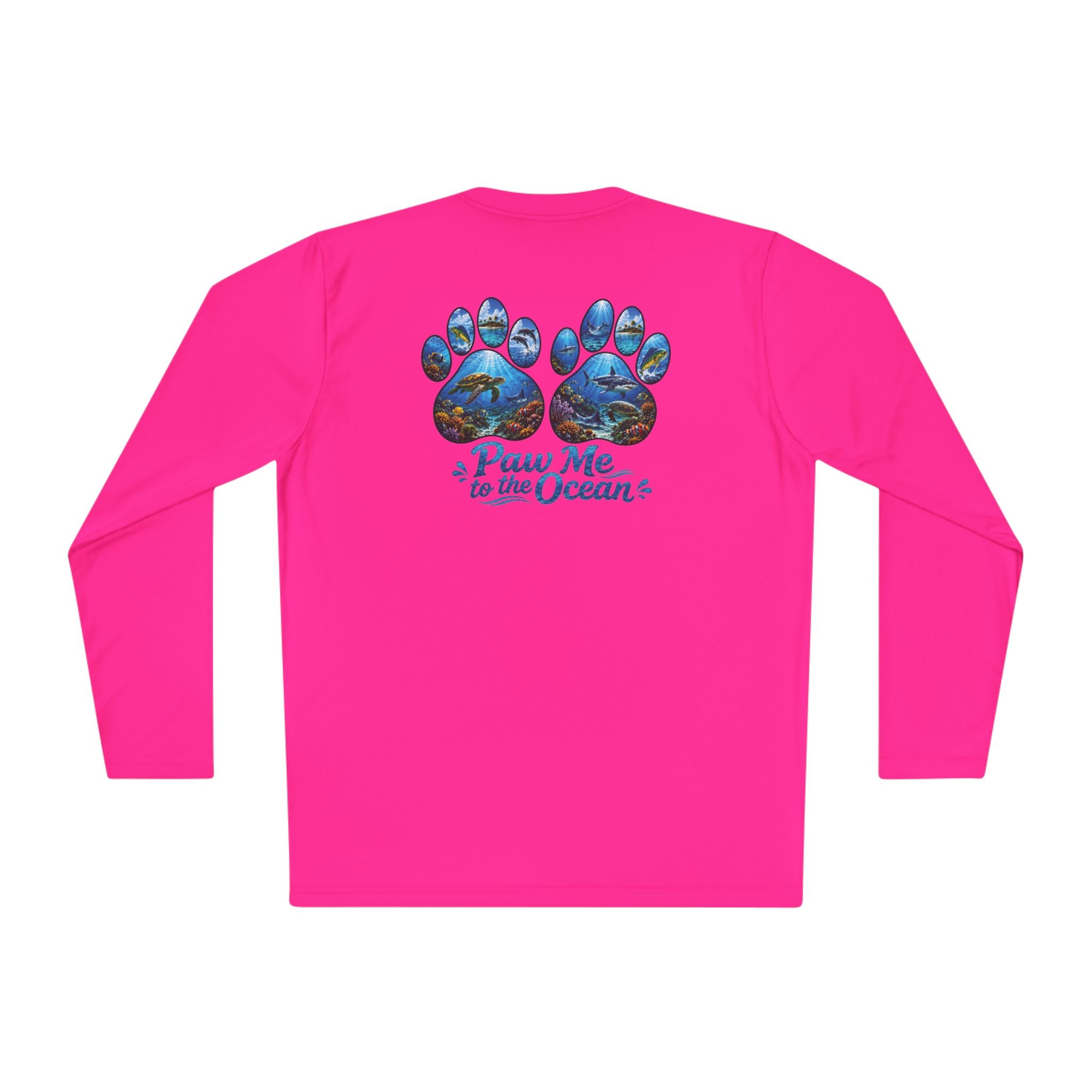Salty Chick Paw Me to the Ocean Long Sleeve Performance Tee – Coastal Life