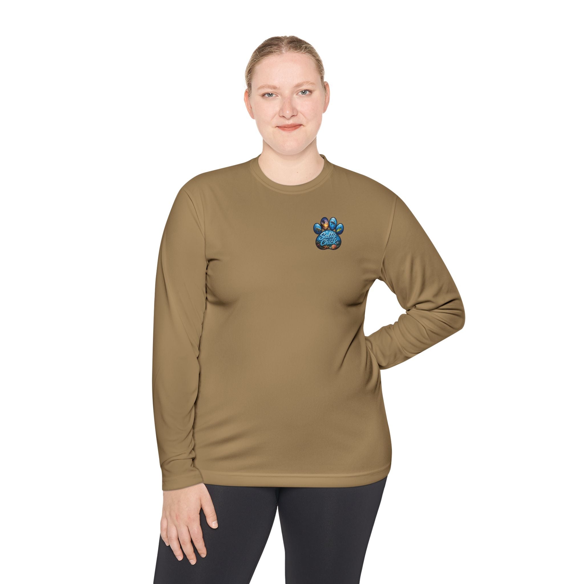 Salty Chick Paw Me to the Ocean Long Sleeve Performance Tee – Coastal Life