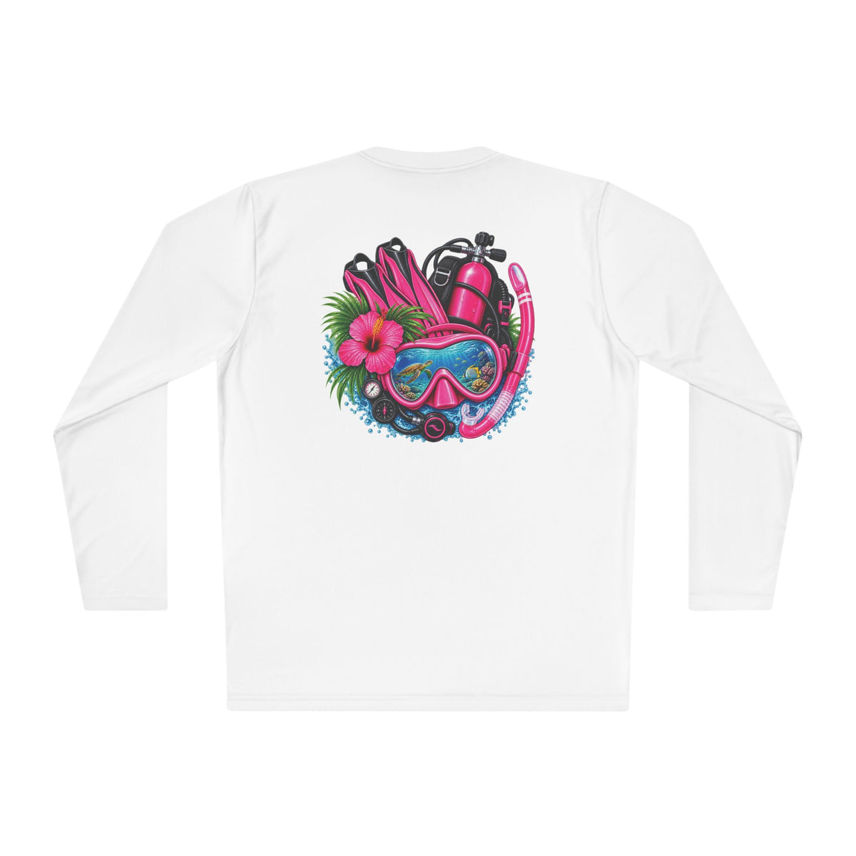 Diving Gear in pink Moisture Wicking Long Sleeve