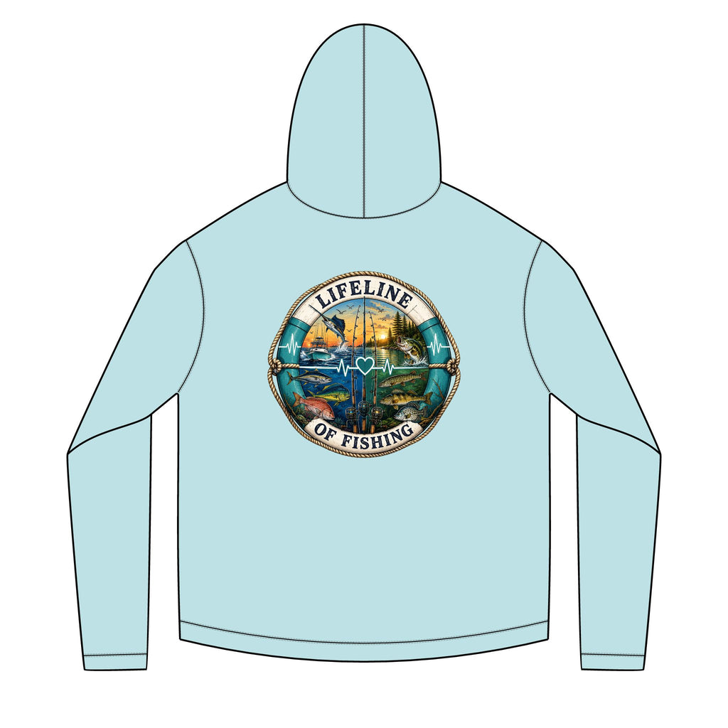 Salty Chick Lifeline Long Sleeve Solar Hoodie – Fishing
