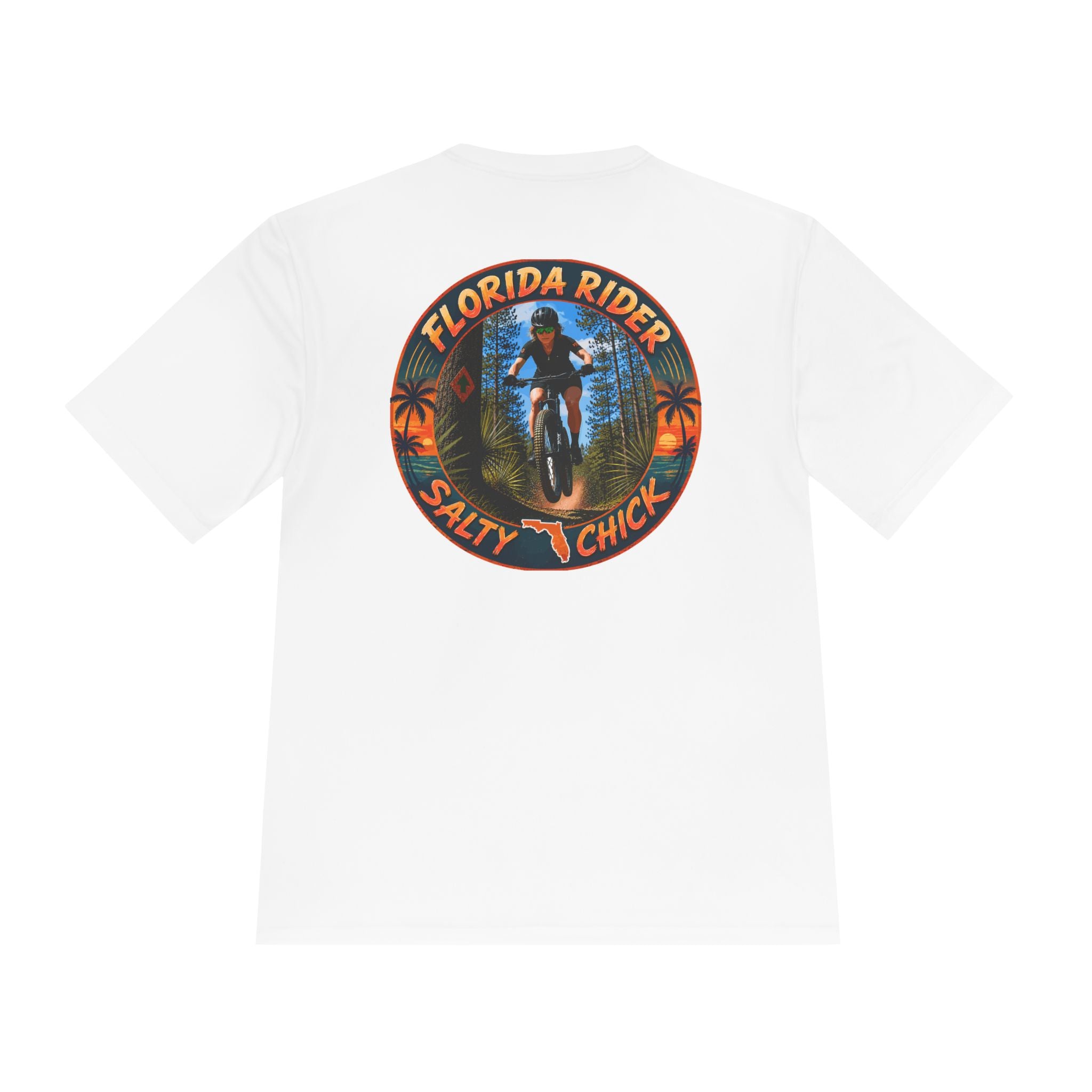 Salty Chick Shred Ready Performance Tee – Mountain Biking & Trails