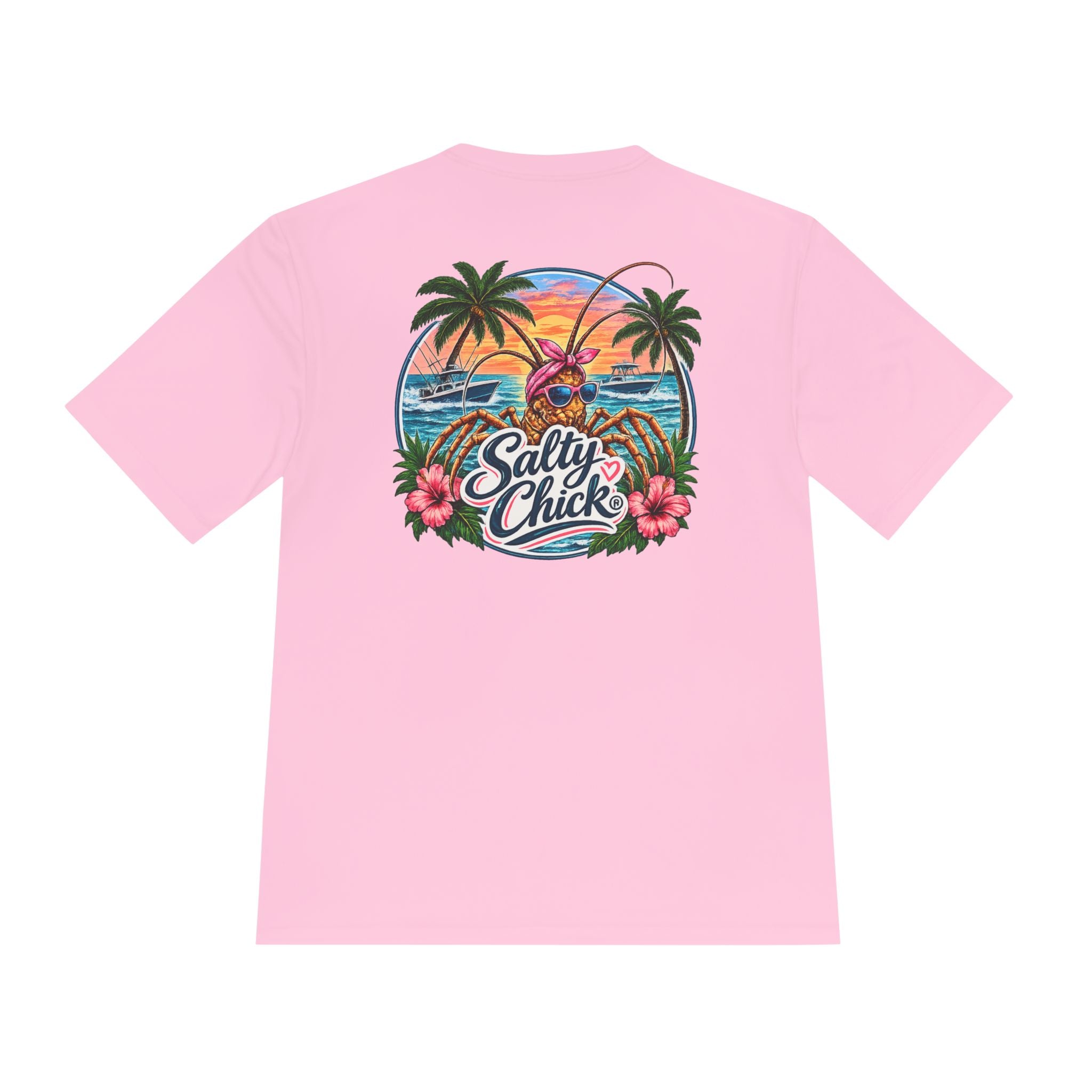 Salty Chick Lobster Haul Moisture Wicking Tee – Fishing