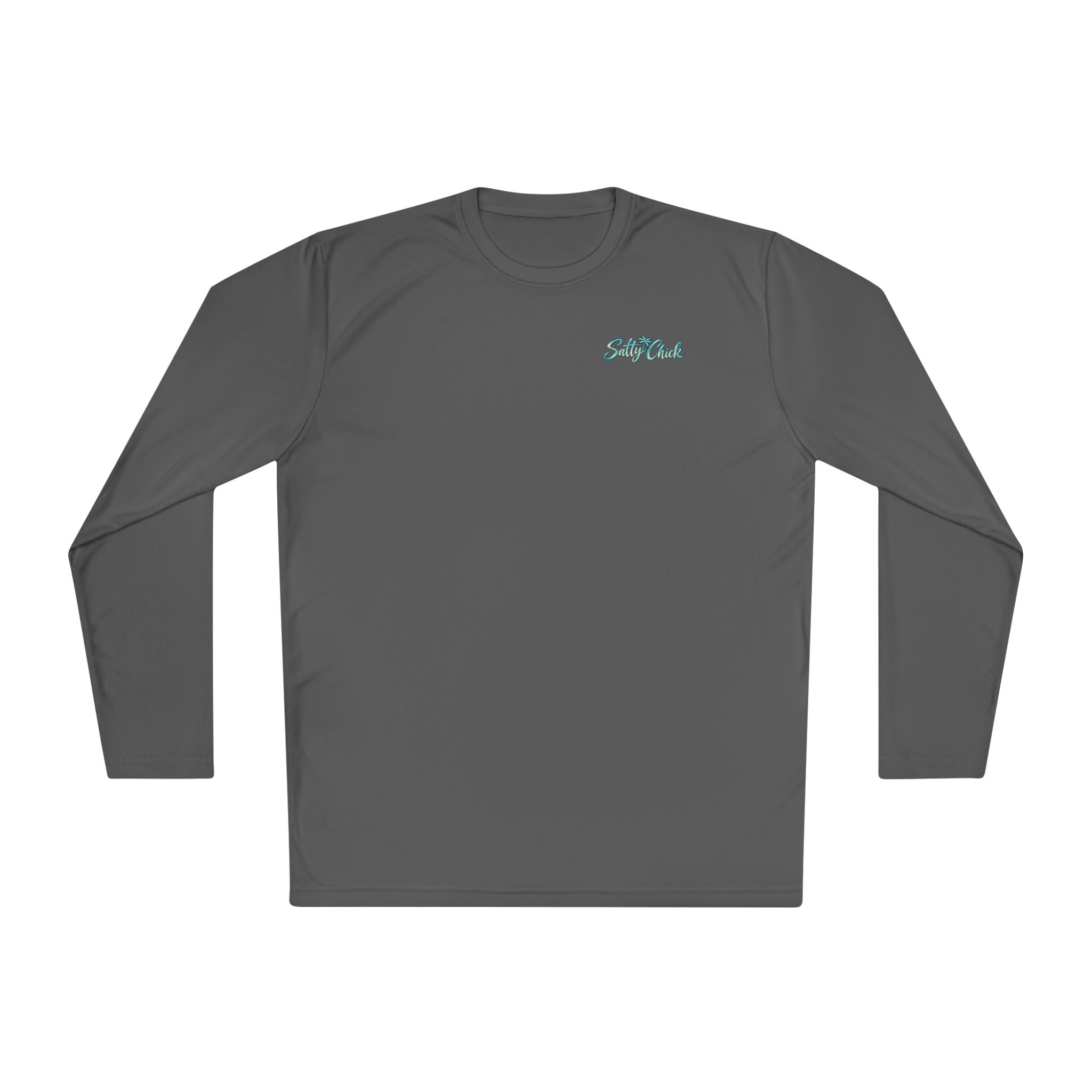 Moisture Wicking Long Sleeve-Military fishing woman on kayak