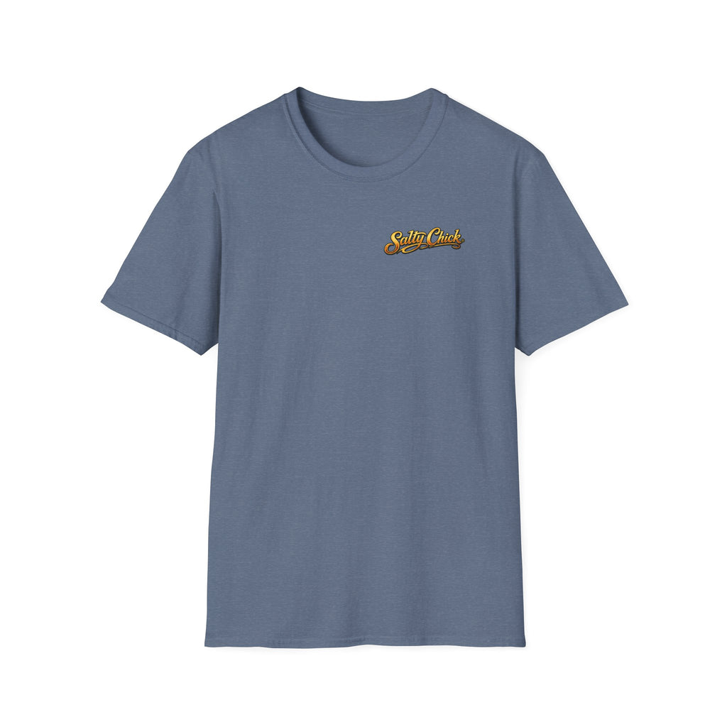 Salty Chick Paddle & Board Cotton Tee – Kayak & Paddleboard