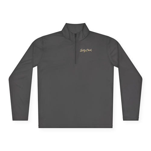 Quarter-Zip Performance Pullover — SC Logo blonde