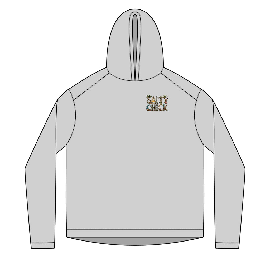 Salty Chick Golden Hour Long Sleeve Solar Hoodie – Coastal Life