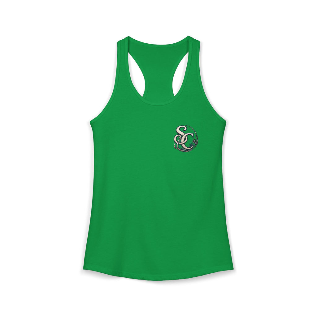 Performance Racerback Tank-Lifeline of fishing