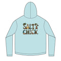 Salty Chick Unique Lettering Long Sleeve Solar Hoodie