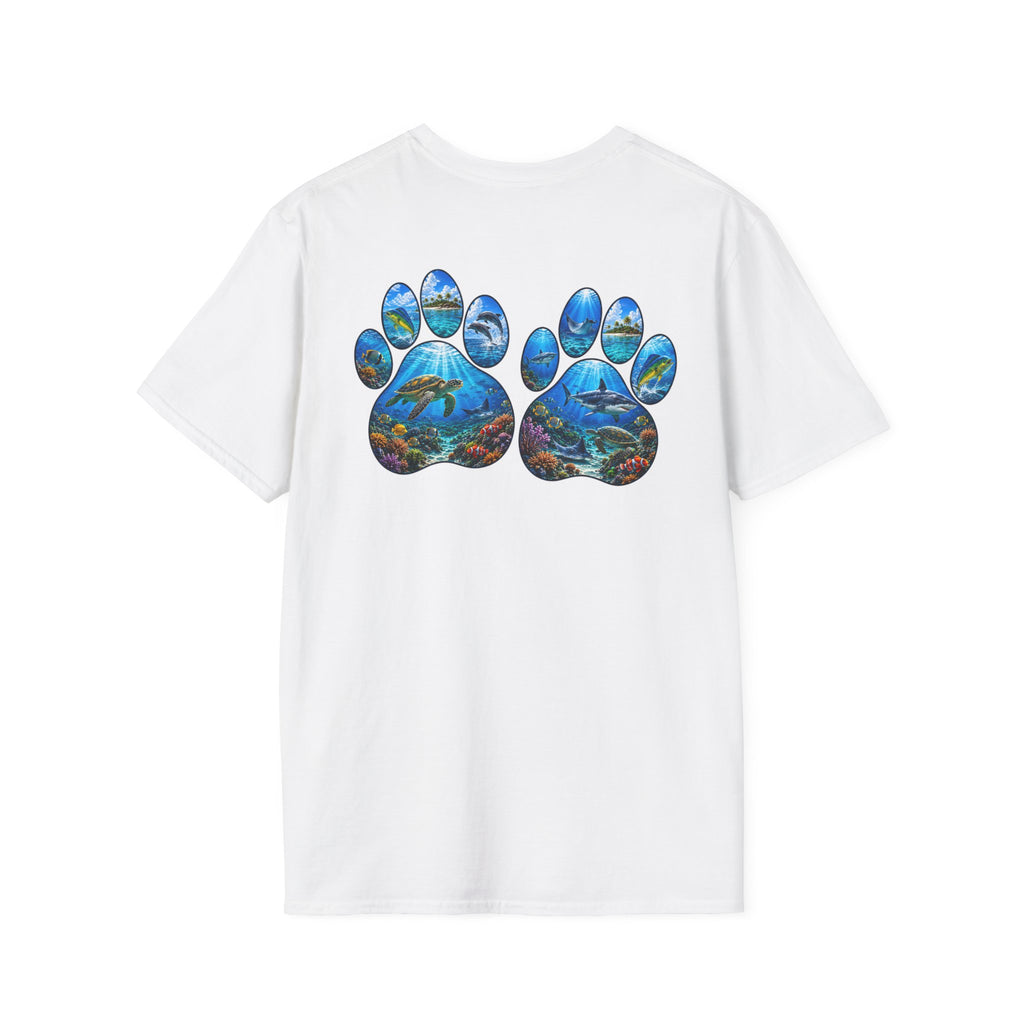 Cotton Tee- Dog Paws