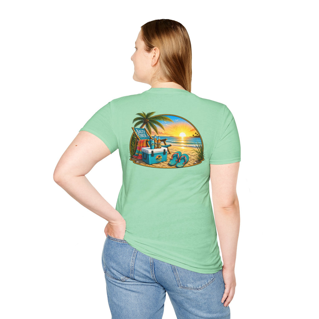 Salty Chick Shore Thing Cotton Tee – Coastal Life