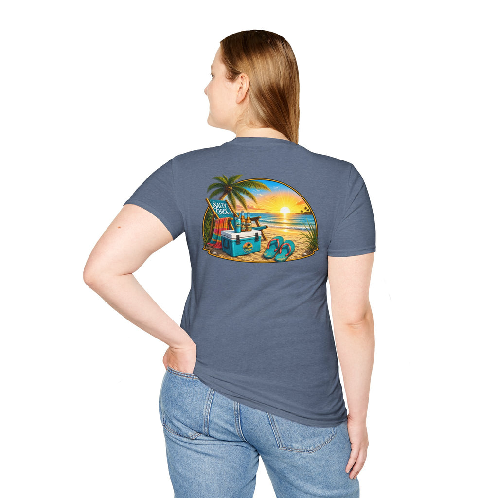 Salty Chick Shore Thing Cotton Tee – Coastal Life
