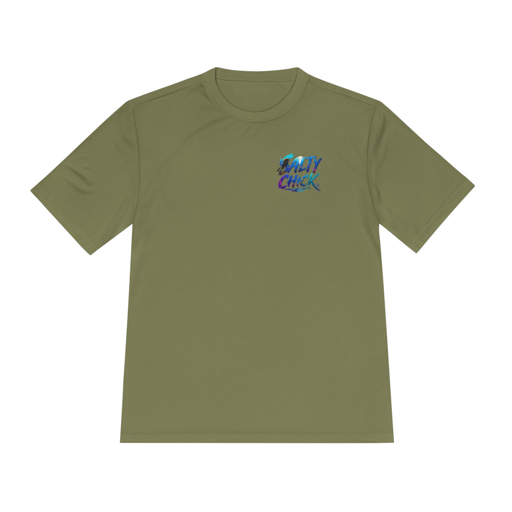 Salty Chick Dive Deep Performance Tee – Coastal Life