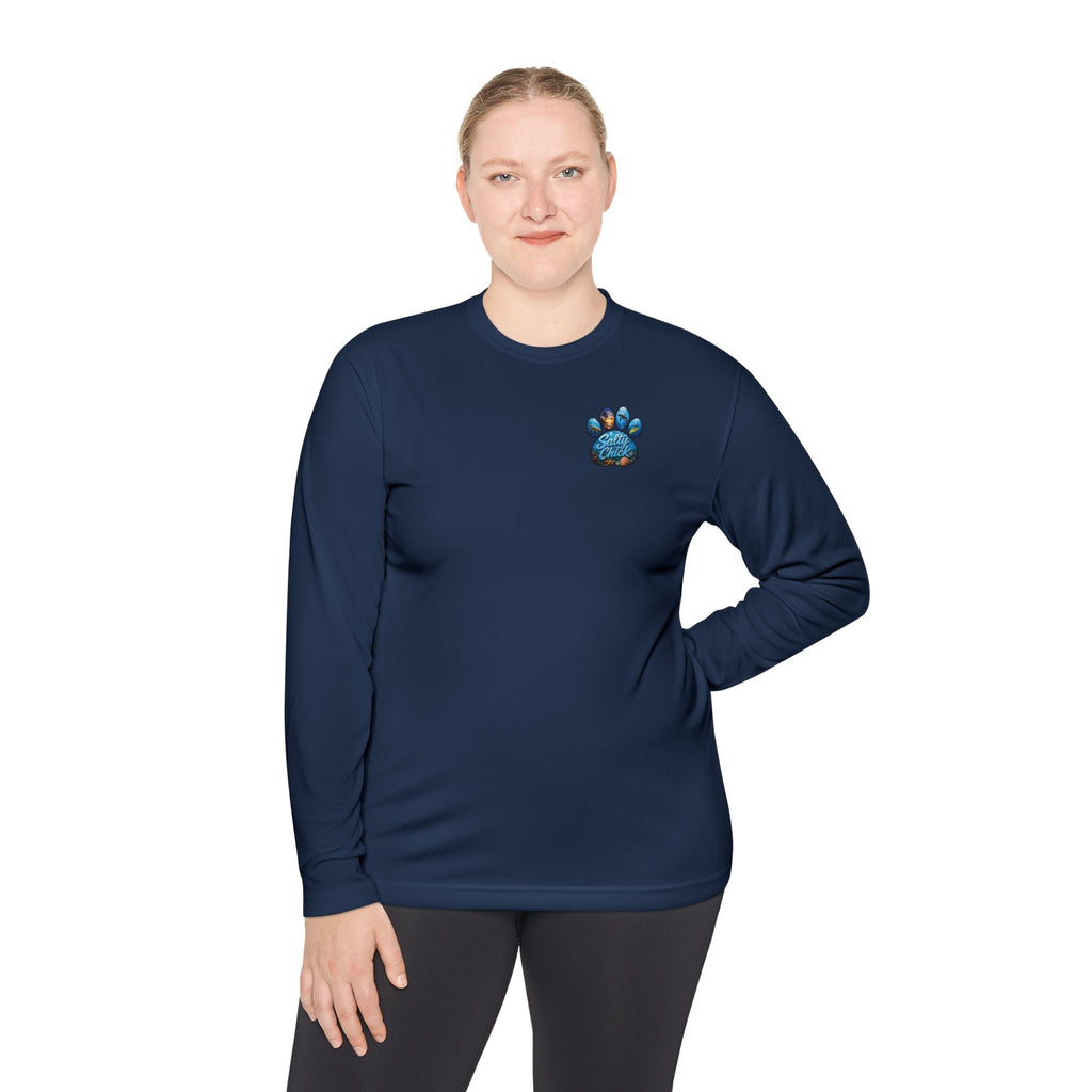 Salty Chick Paw Me to the Ocean Long Sleeve Performance Tee – Coastal Life