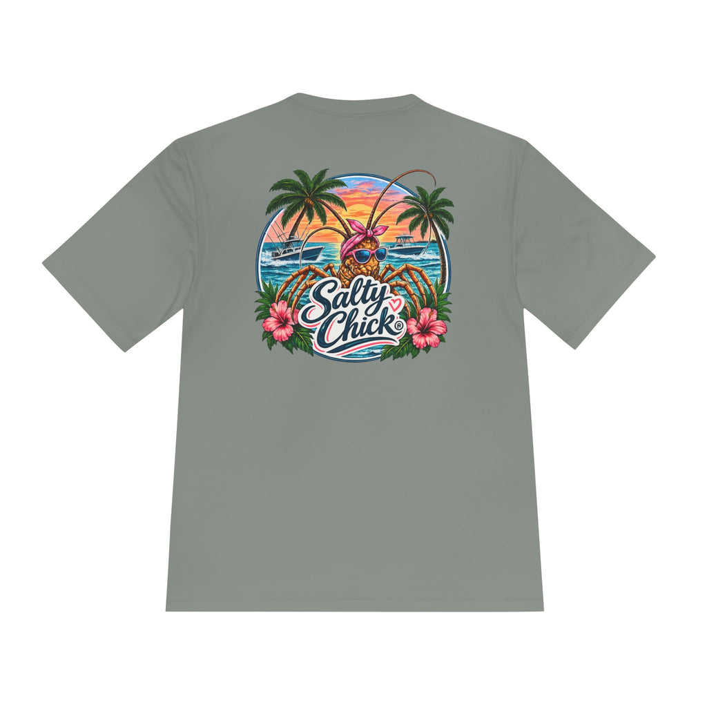 Salty Chick Lobster Haul Moisture Wicking Tee – Fishing