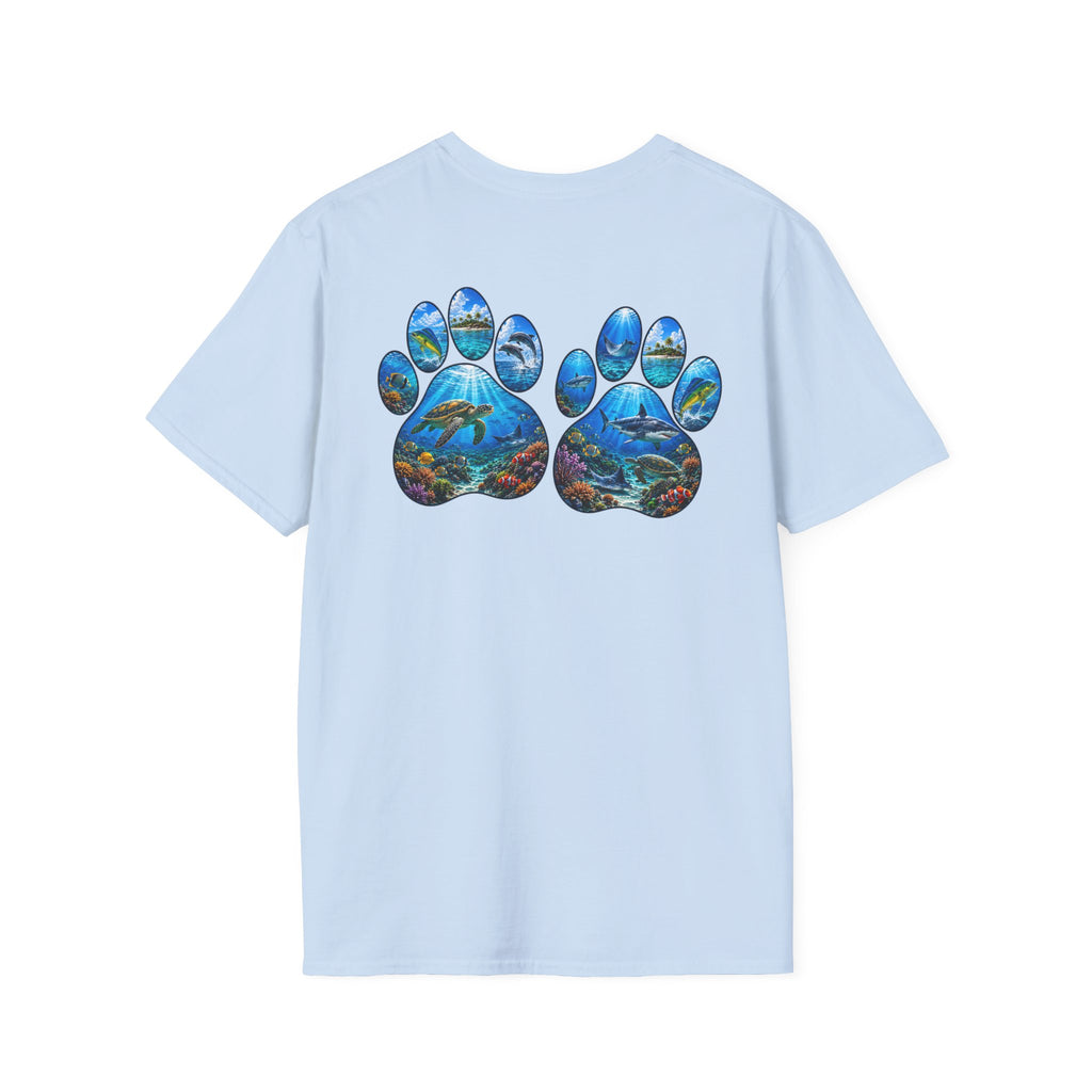 Cotton Tee- Dog Paws