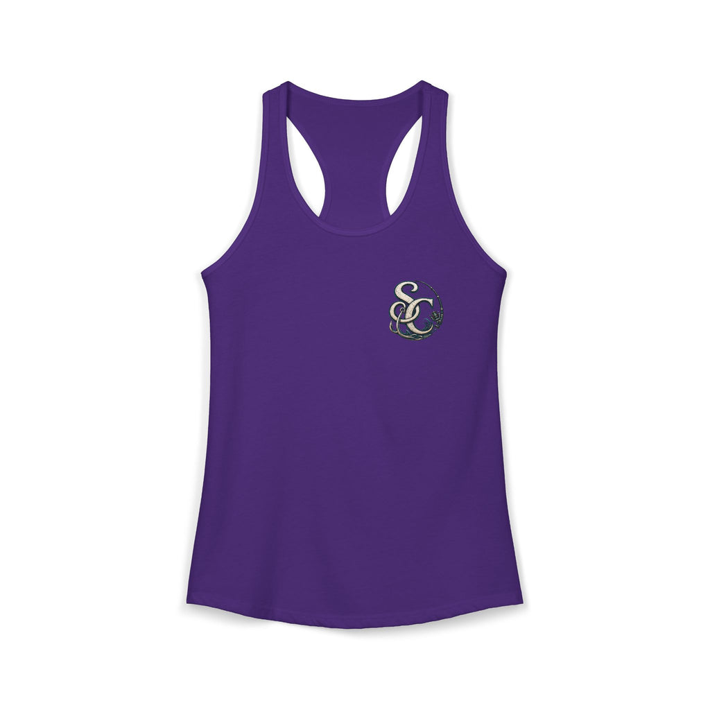 Performance Racerback Tank-Lifeline of fishing