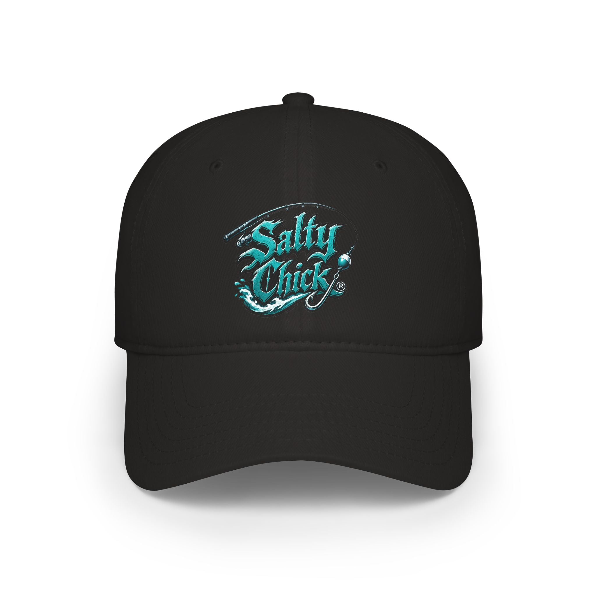 Salty Chick Low Profile Embroidered Baseball Cap – Fishing