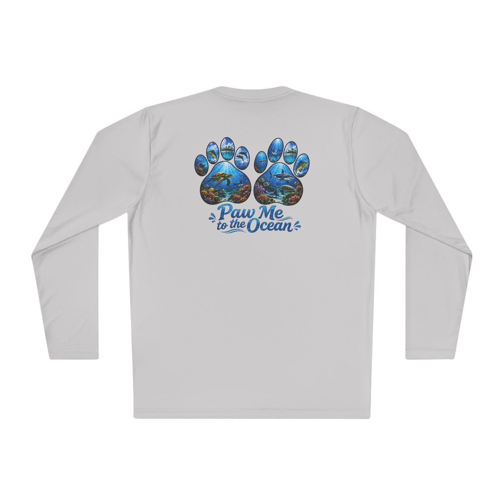 Salty Chick Paw Me to the Ocean Long Sleeve Performance Tee – Coastal Life