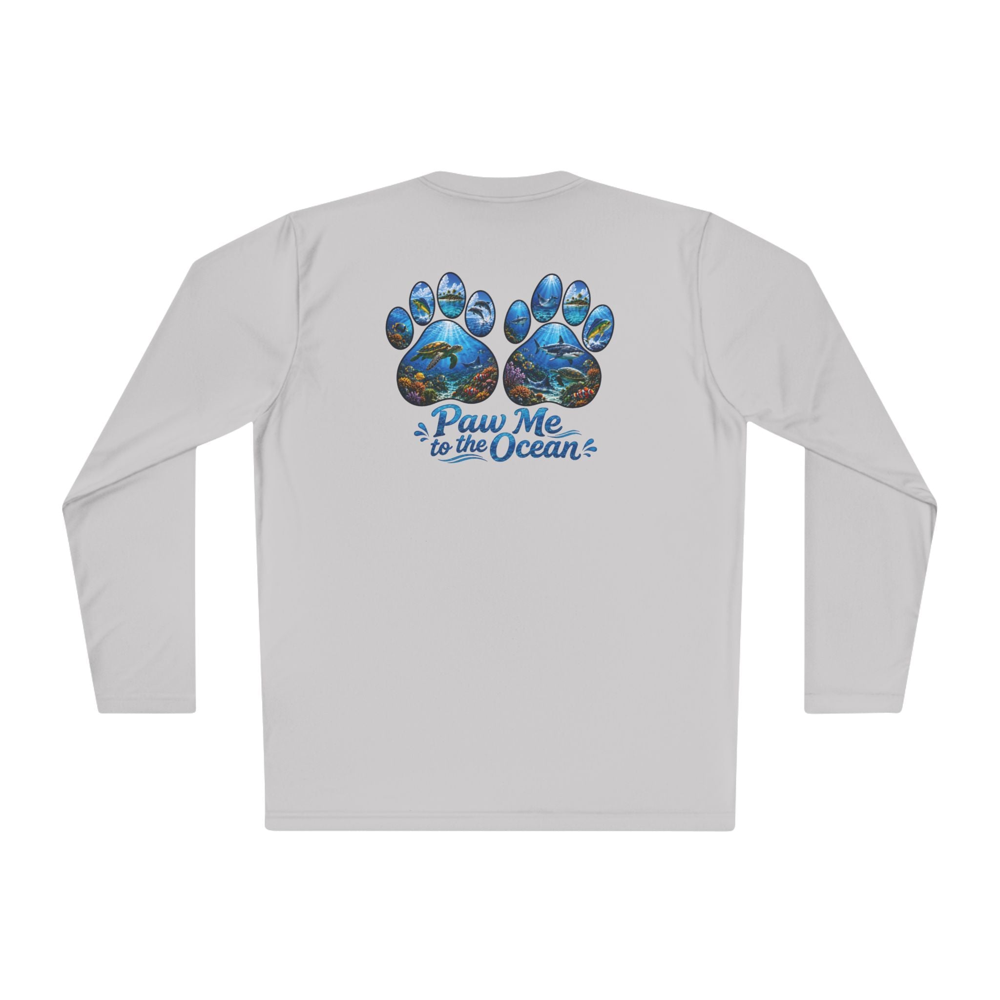 Salty Chick Paw Me to the Ocean Long Sleeve Performance Tee – Coastal Life