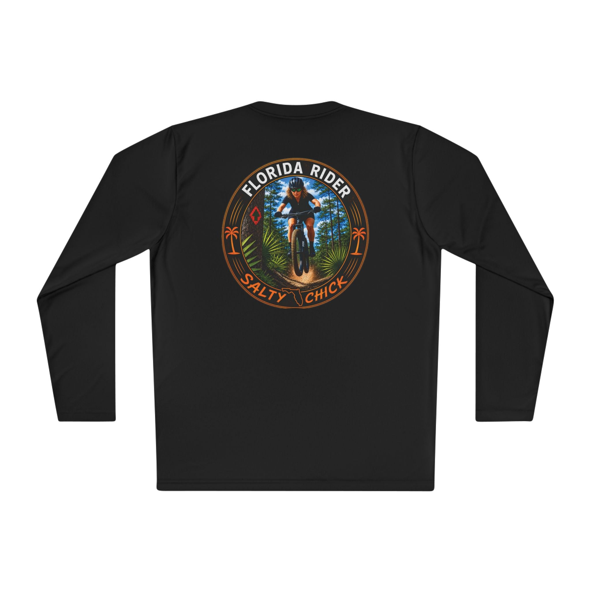Salty Chick Ridge Runner Long Sleeve Performance Tee – Mountain Biking & Trails