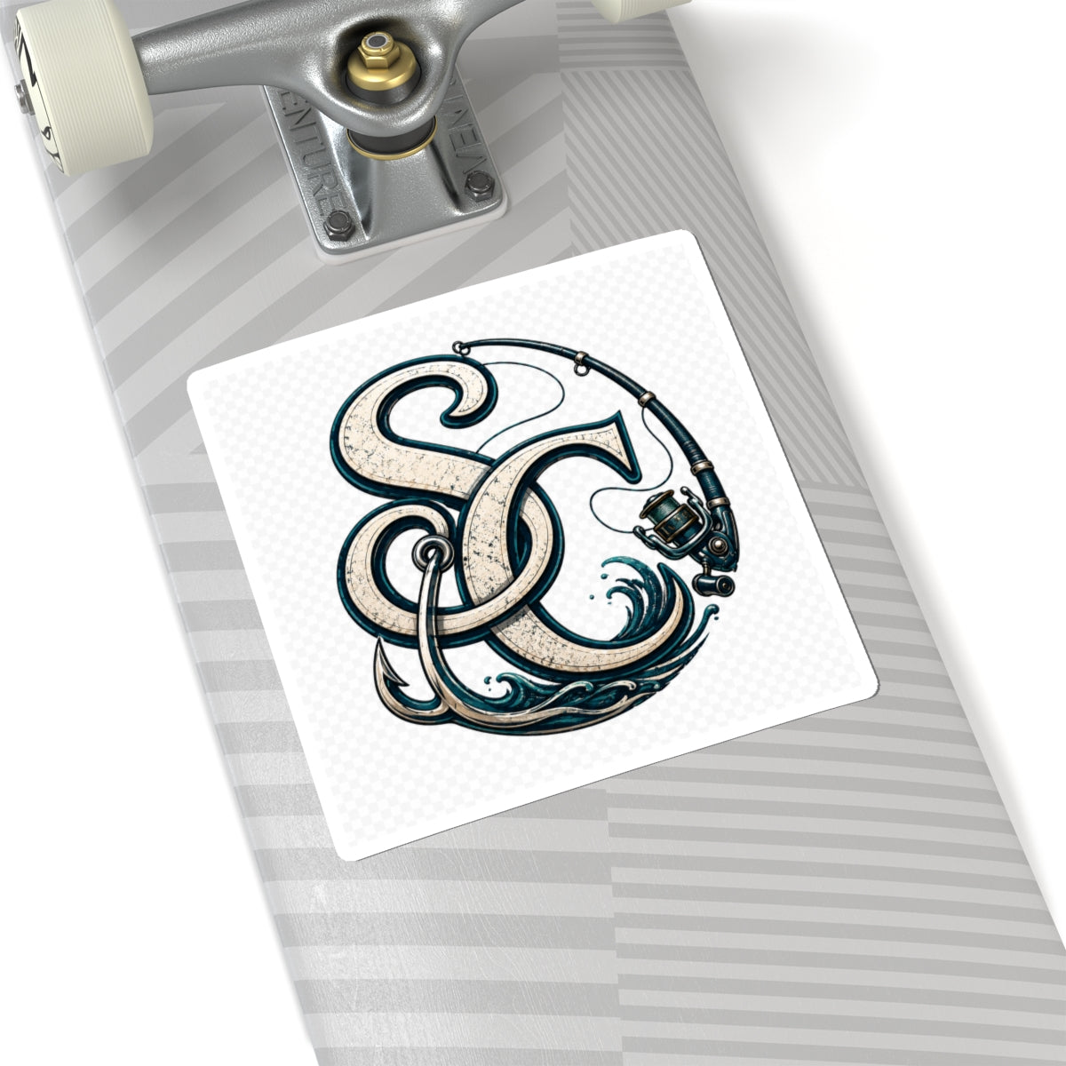 Salty Chick SC Fishing Kiss-Cut Vinyl Sticker