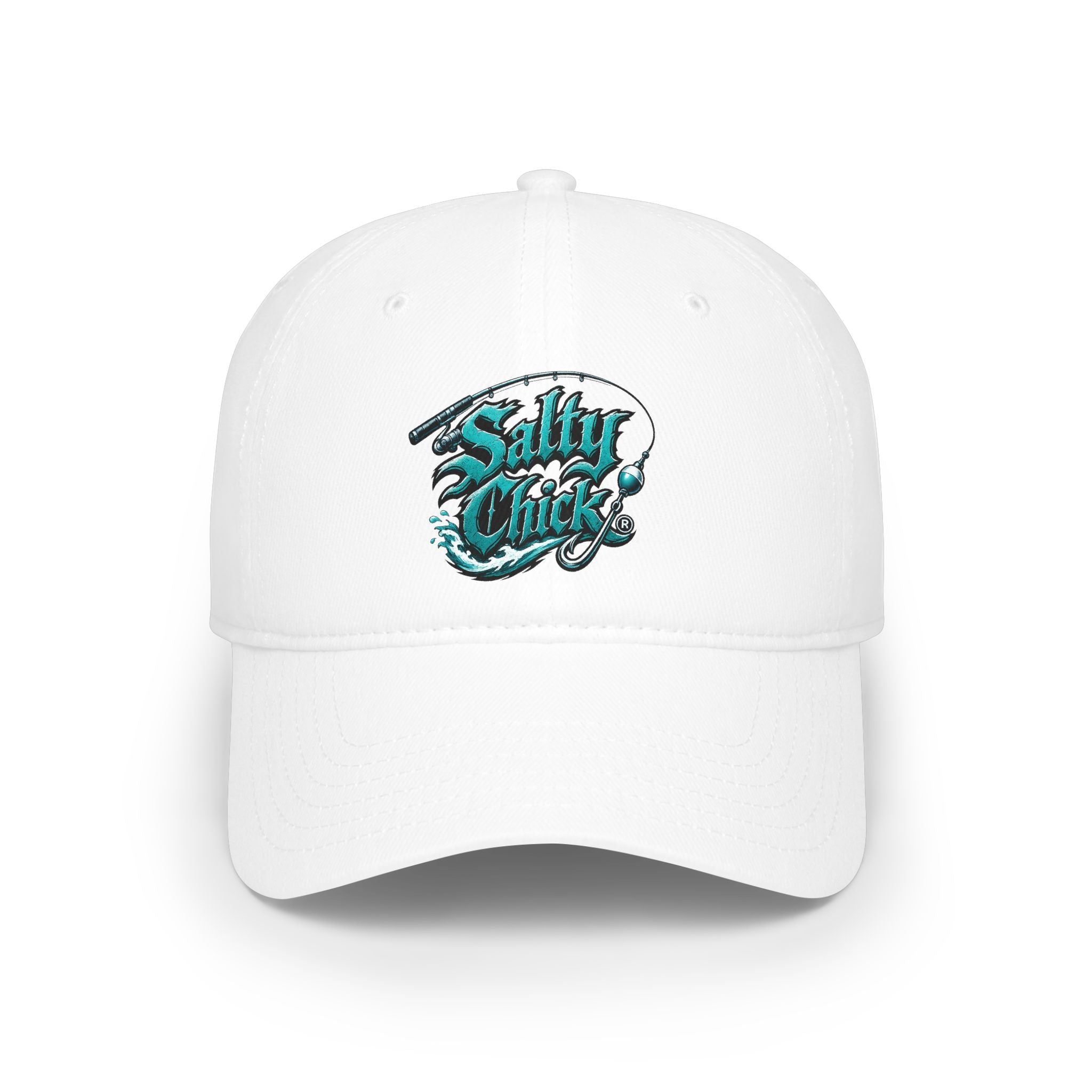 Salty Chick Low Profile Embroidered Baseball Cap – Fishing