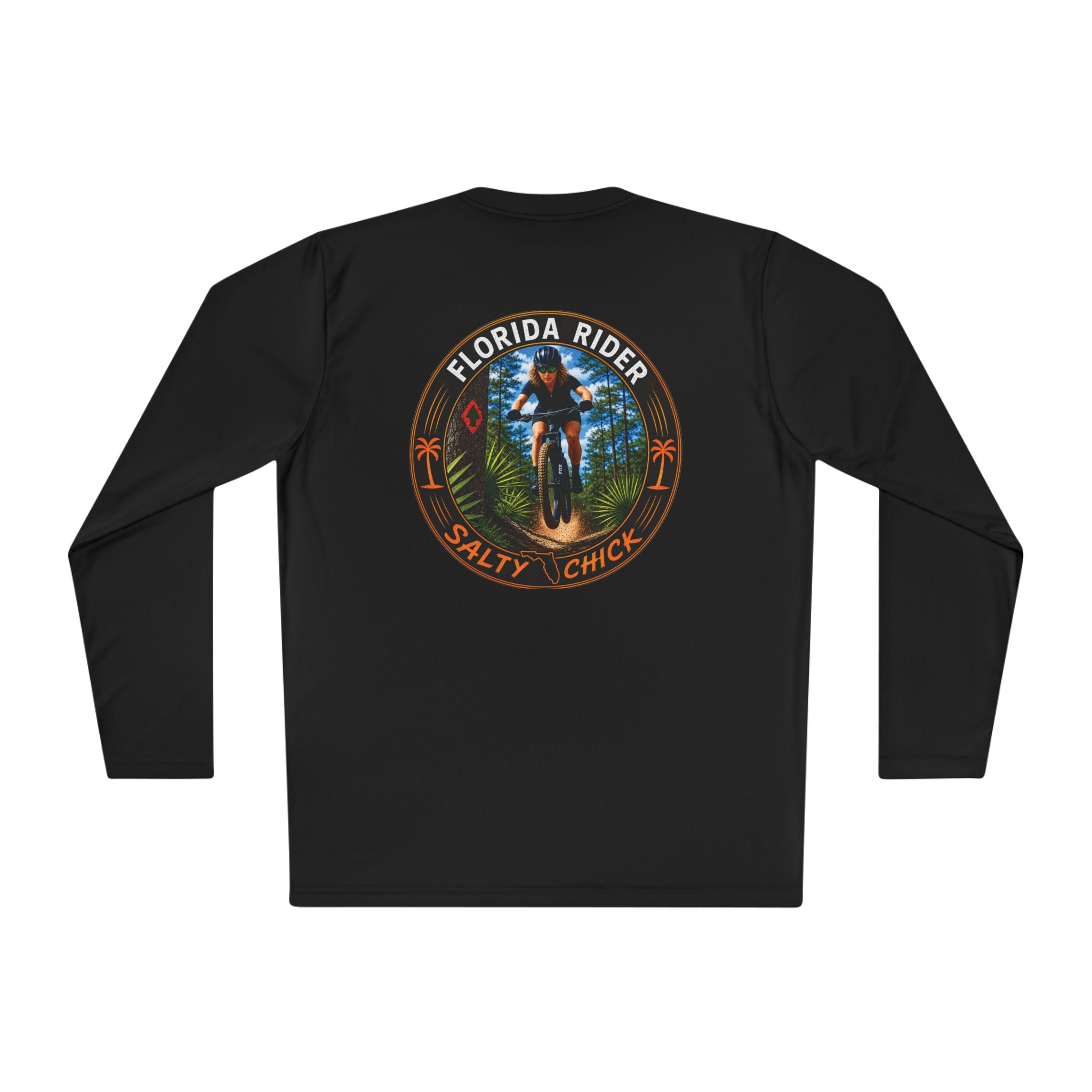 Salty Chick Dirt & Grit Long Sleeve Performance Tee – Mountain Biking & Trails