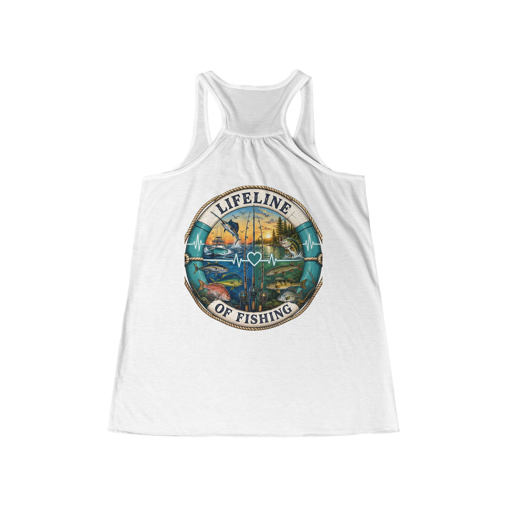 Salty Chick Lifeline Racerback Tank – Fishing