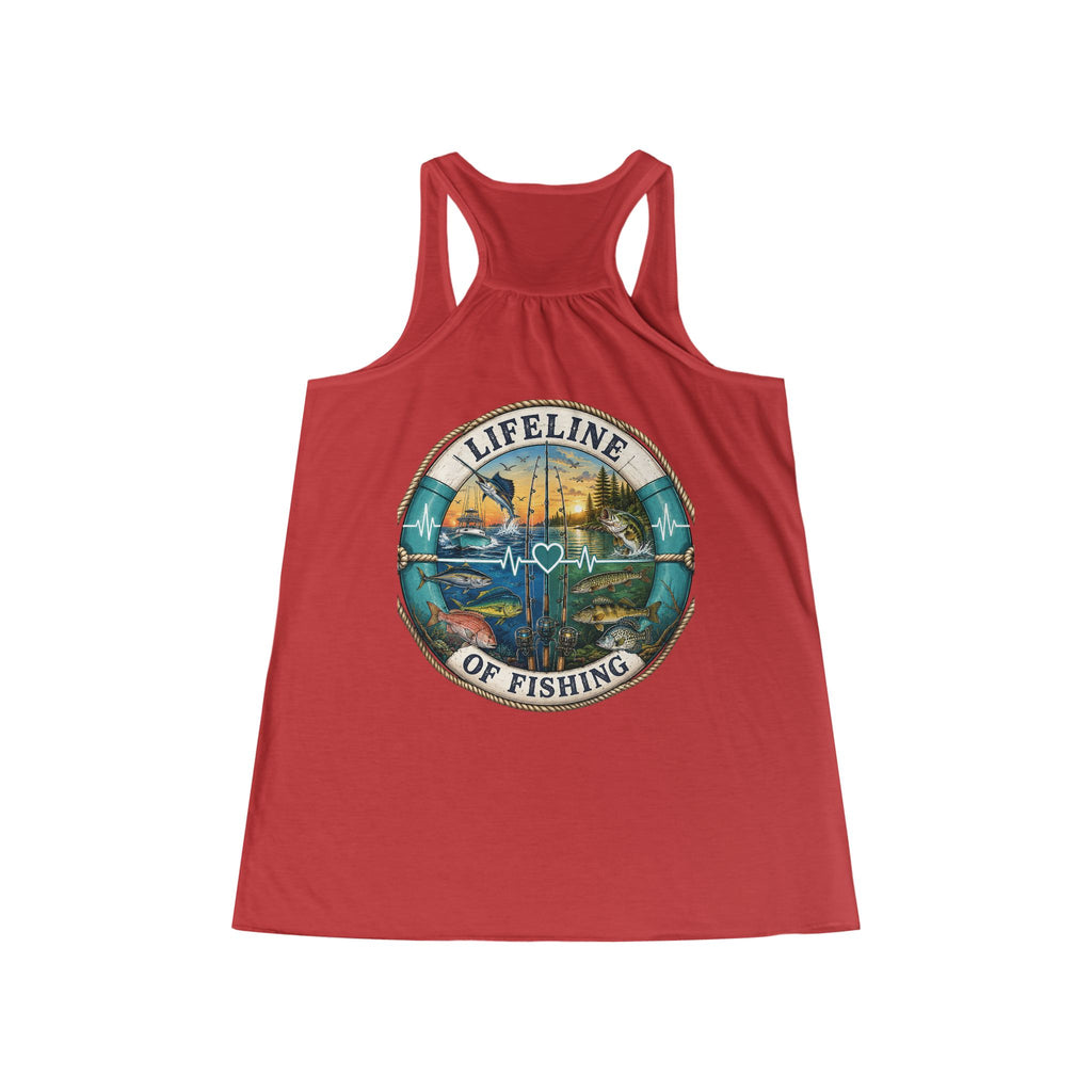 Salty Chick Lifeline Racerback Tank – Fishing