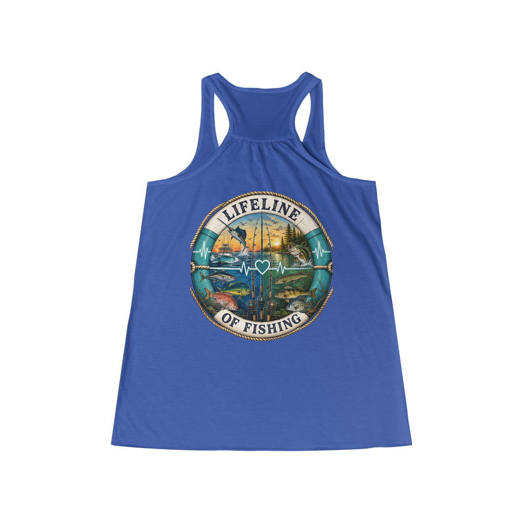 Salty Chick Lifeline Racerback Tank – Fishing
