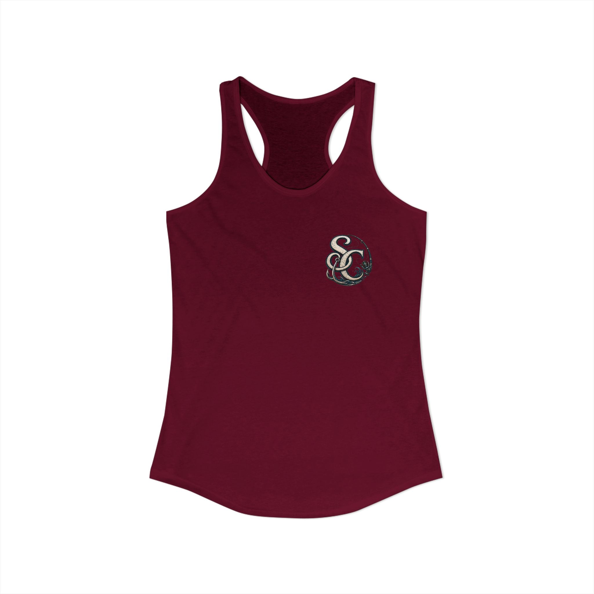 Performance Racerback Tank-Lifeline of fishing
