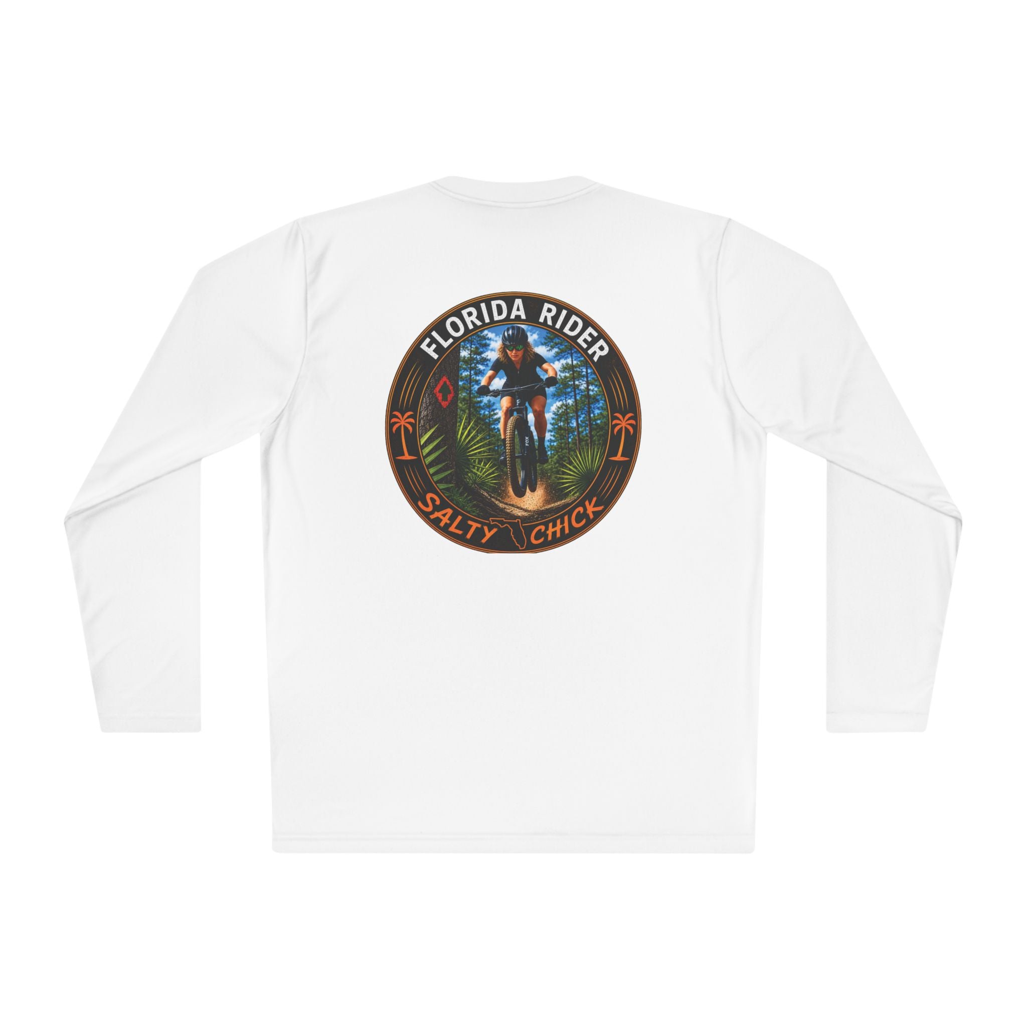 Salty Chick Dirt & Grit Long Sleeve Performance Tee – Mountain Biking & Trails