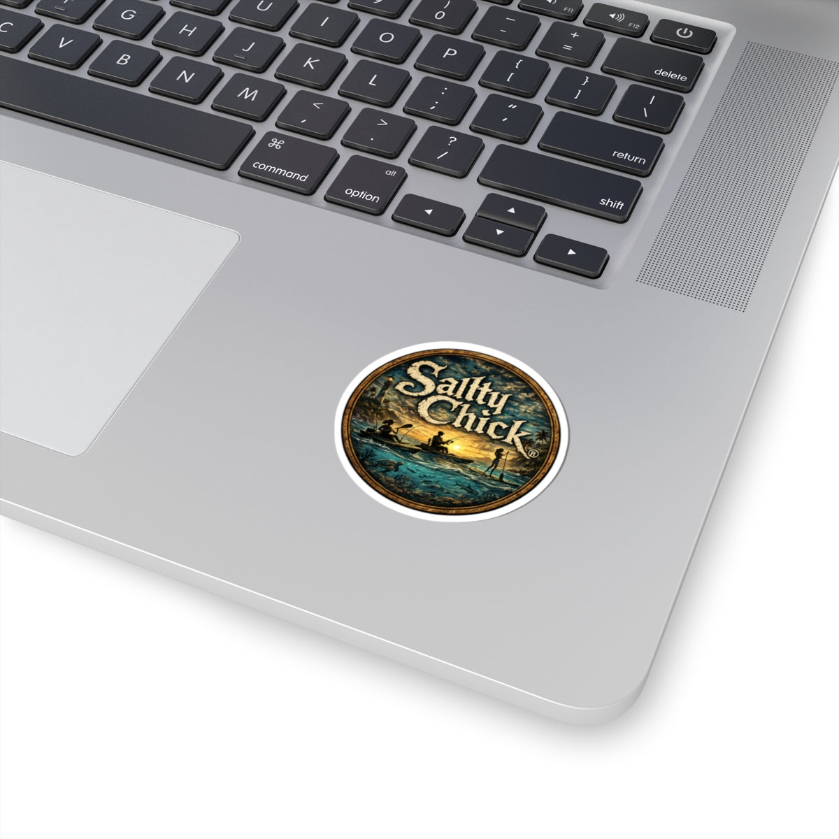 Salty Chick Universal Logo Vinyl Sticker