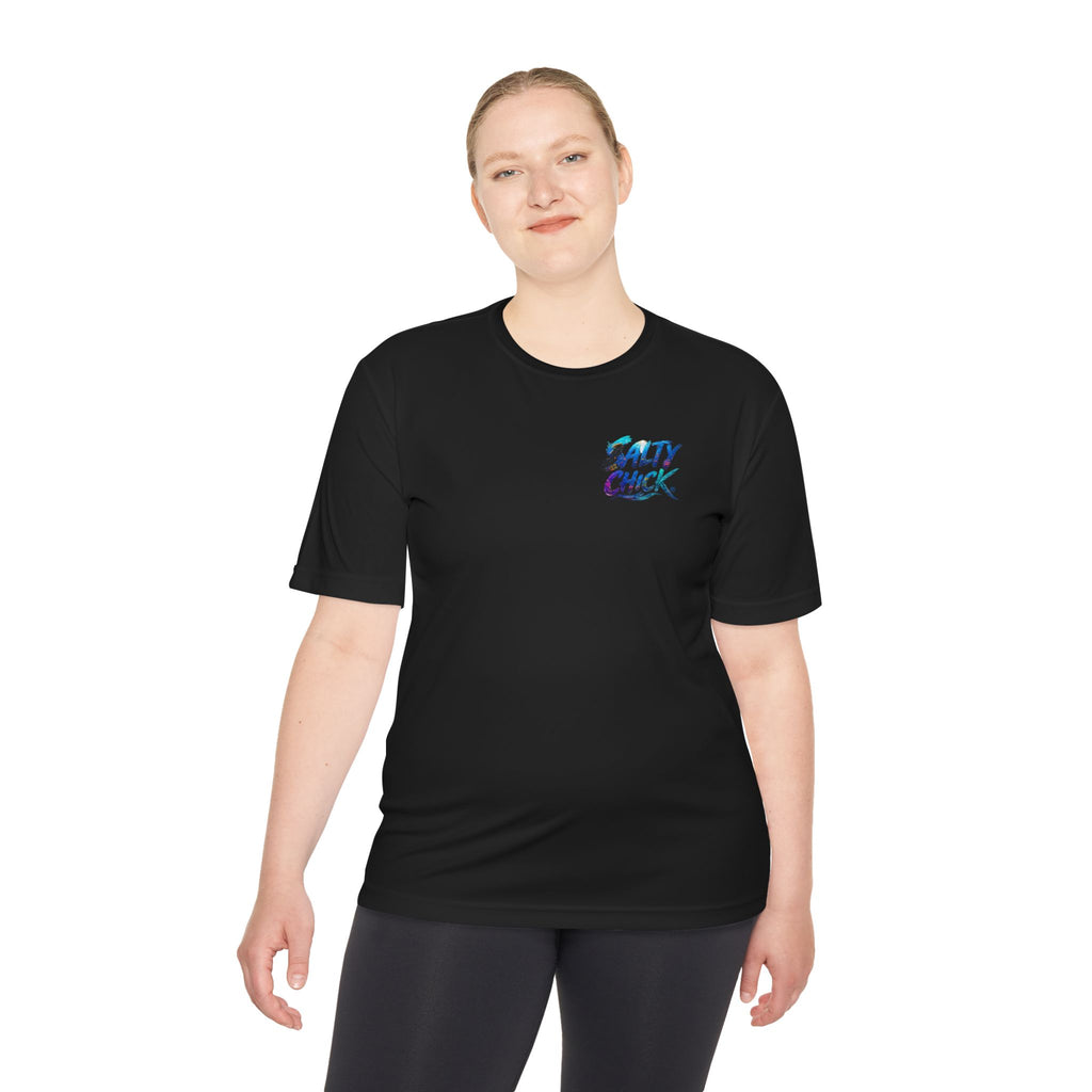 Salty Chick Dive Deep Performance Tee – Coastal Life