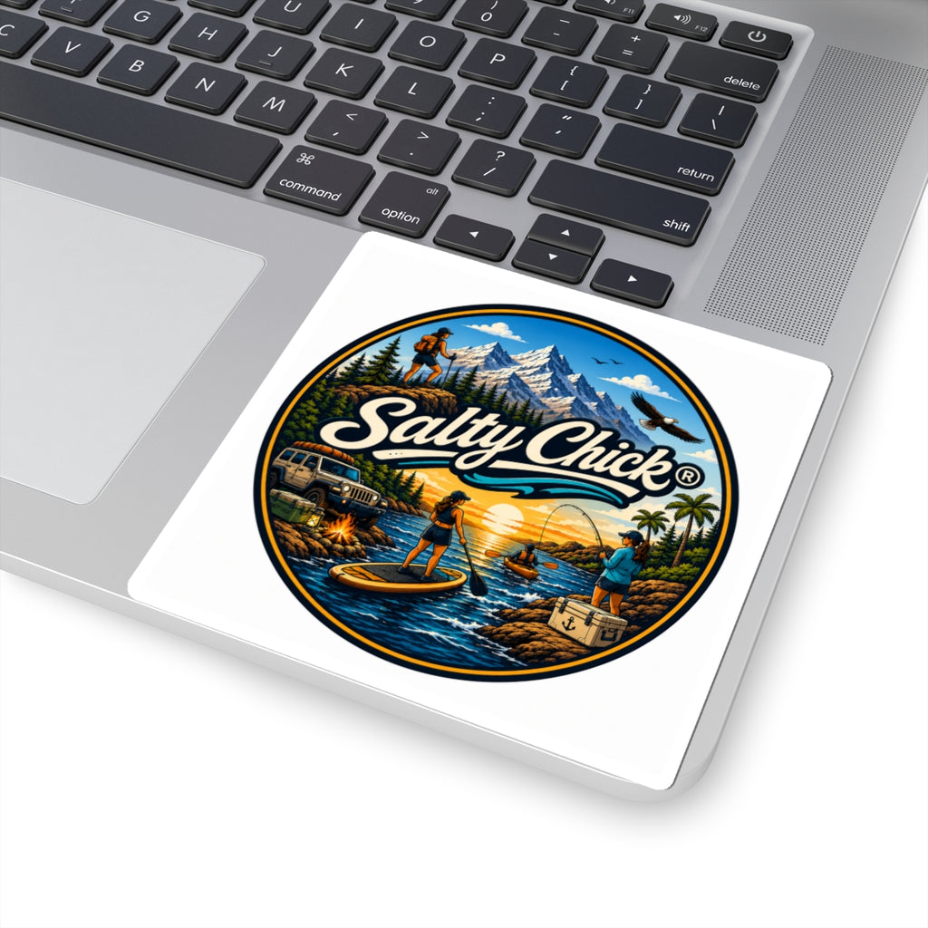 Salty Chick Universal Logo Kiss-Cut Vinyl Sticker